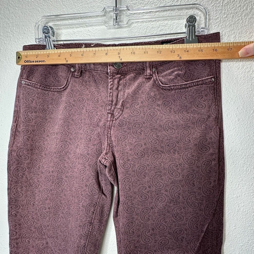 Allsaints AllSaints Spitalfields Jacks Place Paisley skinny Jeans 30 Size 30" / US 8 / IT 44 - 11 Thumbnail