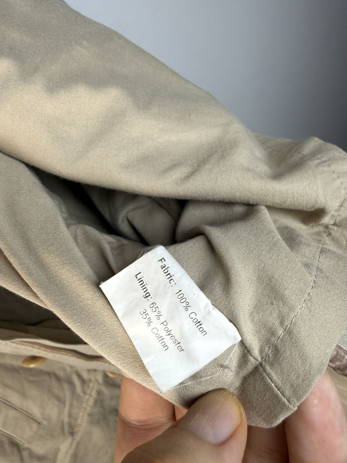 Yves Saint Laurent Beige YSL Jacket Parka Autumn Hooded Size US L / EU 52-54 / 3 - 5 Thumbnail