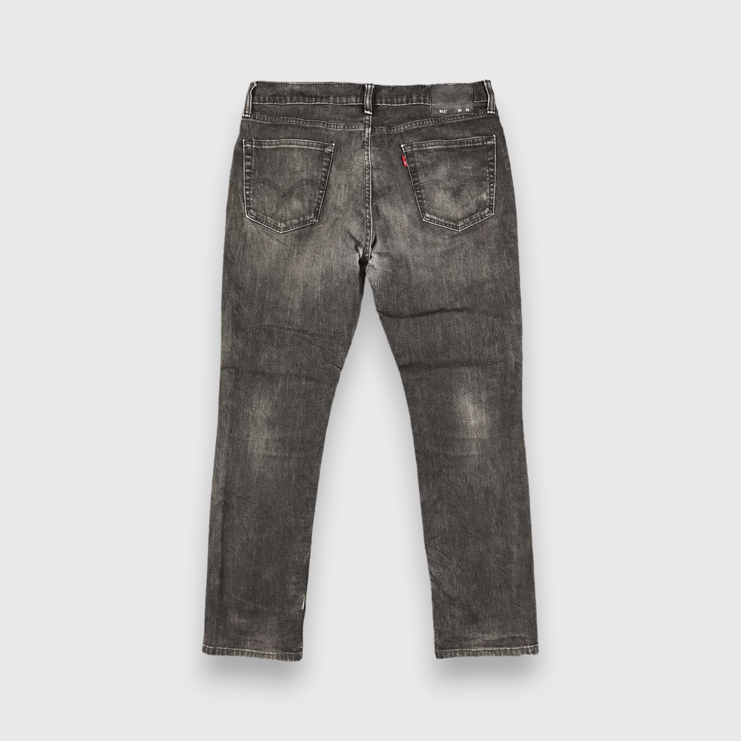 Levi's Vintage Faded Black Levis 511 Jeans-J2351 Size US 36 / EU 52 - 2 Thumbnail