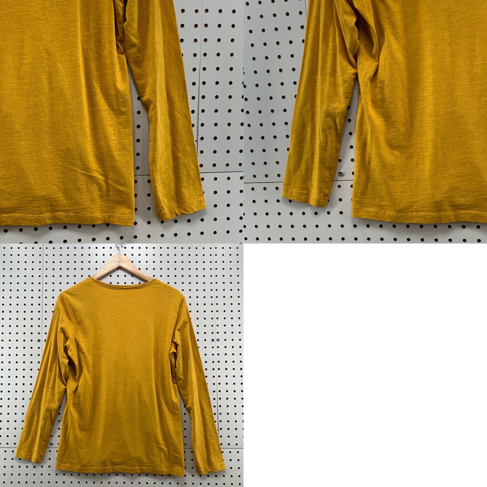 Eddie Bauer Eddie Bauer Womens Lightweight Tan V-Neck Blouse NWT Size Womens Small Crewneck Shirt Size S / US 4 / IT 40 - 11 Thumbnail