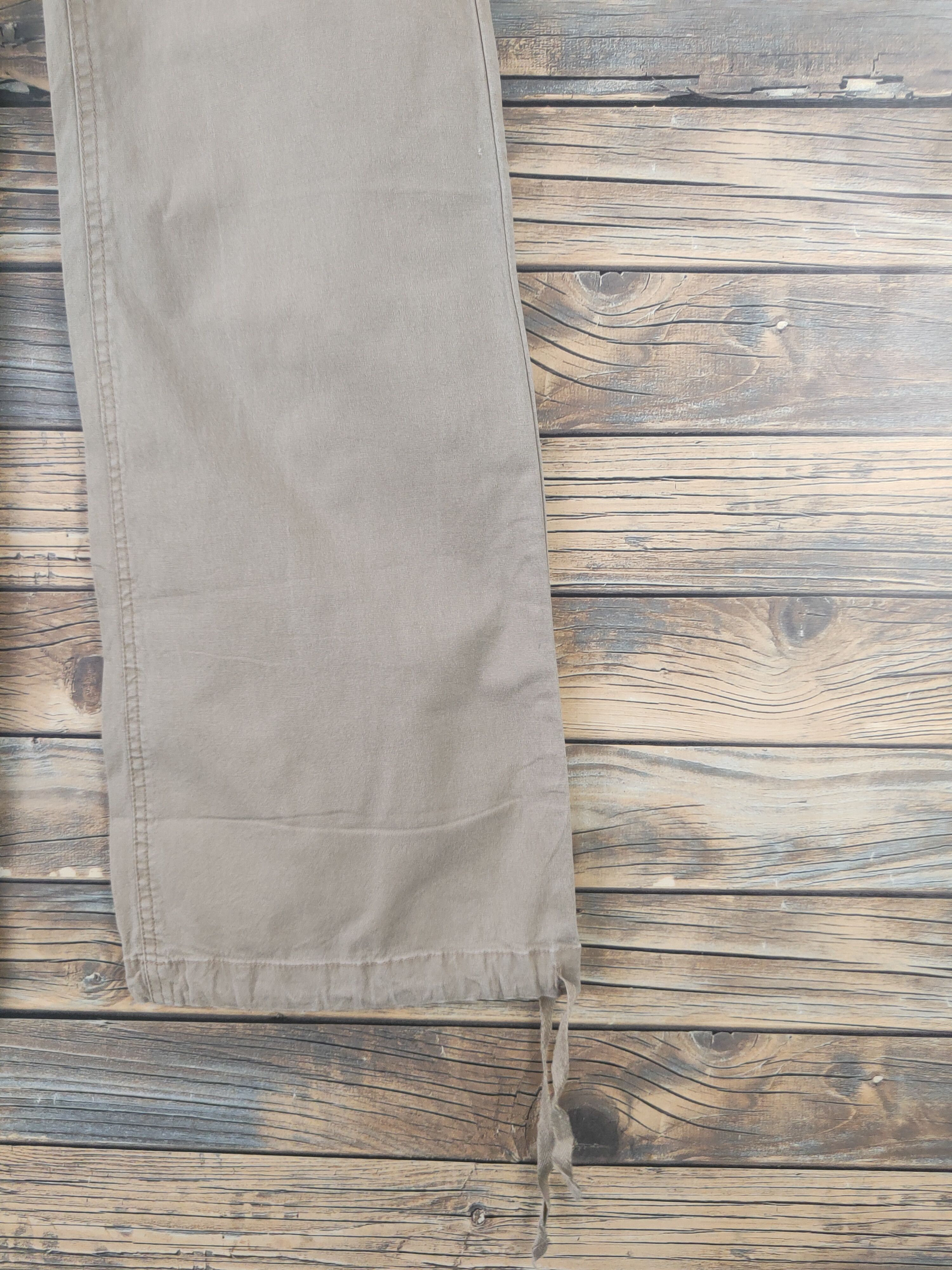 Japanese Brand DL Kissmark Beige Multipocket Utility Cargo Pants #2044 Size 28" / US 6 / IT 42 - 6 Thumbnail