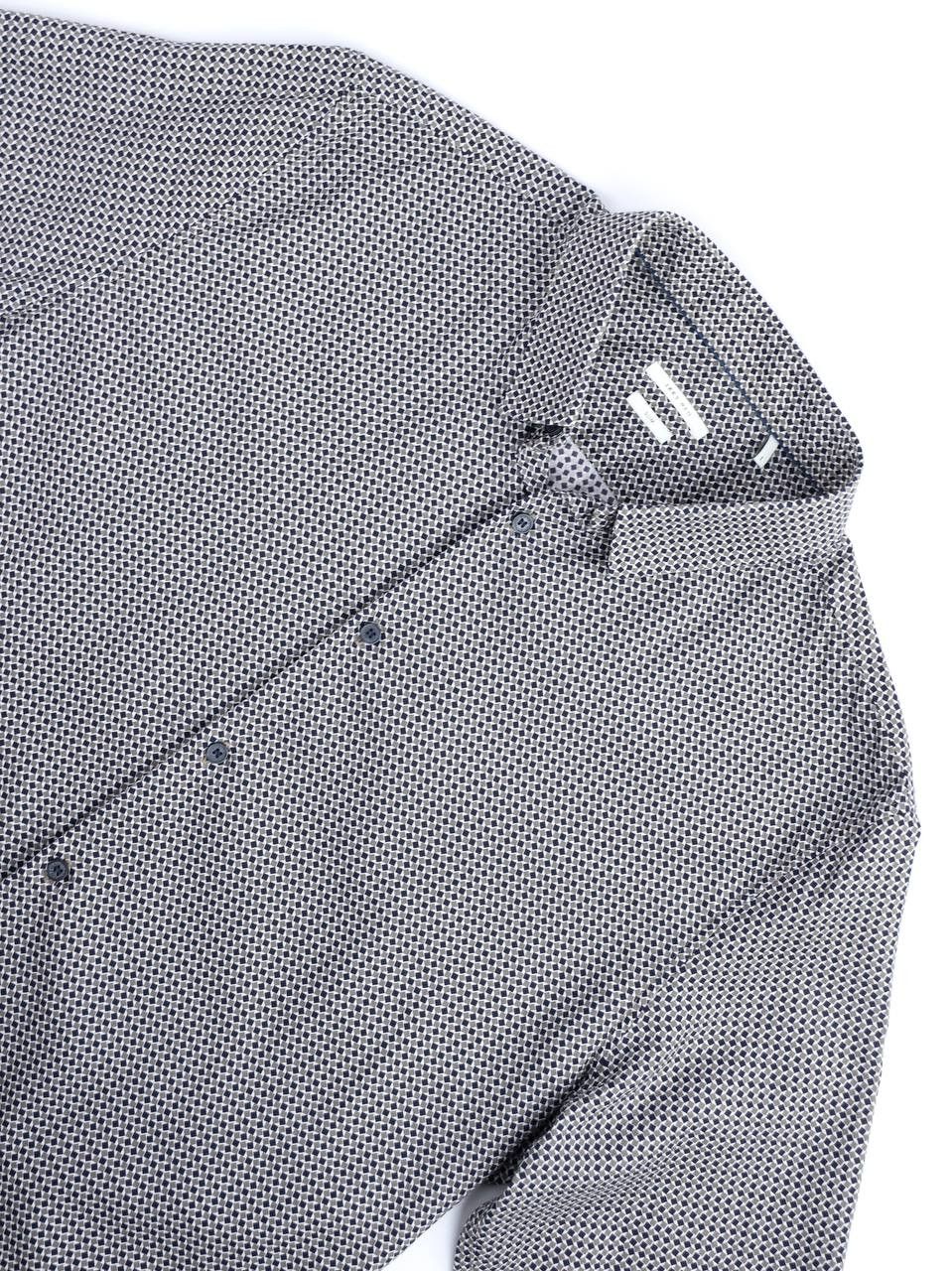 IKKS IKKS Cotton shirt with geometric print Size US L / EU 52-54 / 3 - 2 Thumbnail