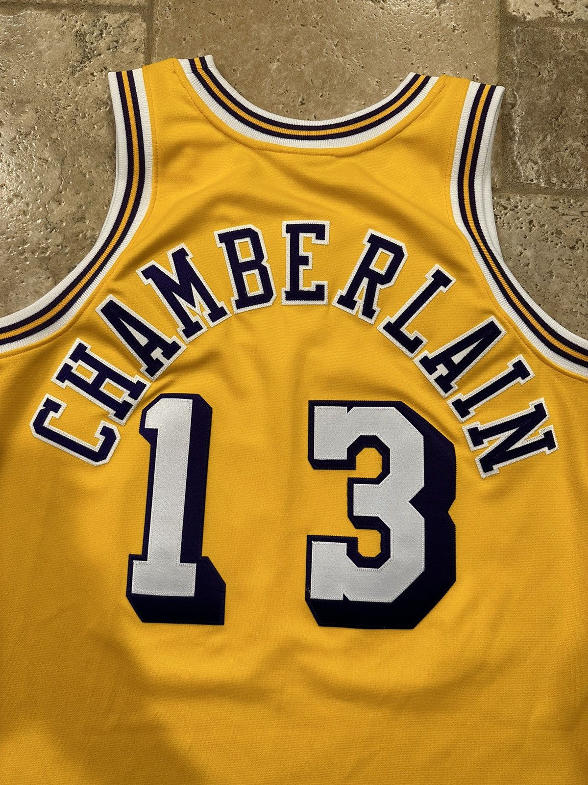 Mitchell & Ness × NBA Mitchell & Ness NBA LA Lakers Wilt Chamberlain 1972 Jersey Size US M / EU 48-50 / 2 - 9 Thumbnail