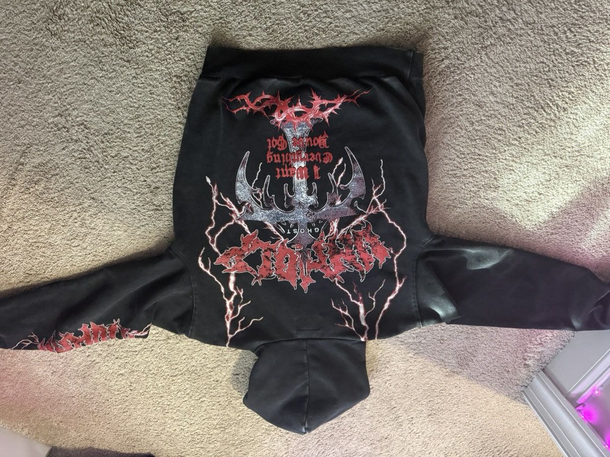 Pacsun Ghost hoodie Size US M / EU 48-50 / 2 - 2 Thumbnail