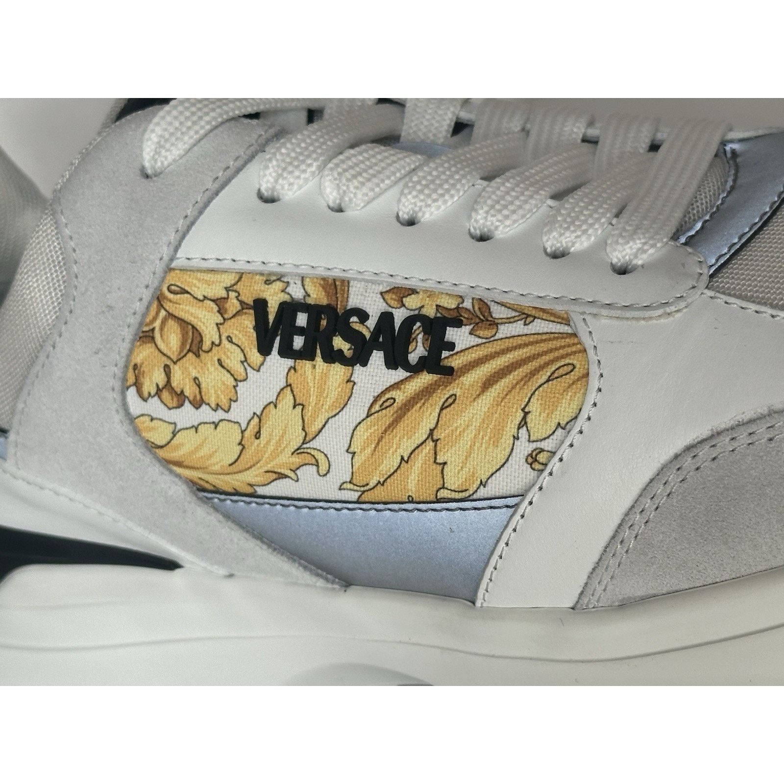 Versace Versace Medusa Men’s White/Black/Gold Sneakers 11 US 1011942 Size US 11 / EU 44 - 6 Thumbnail