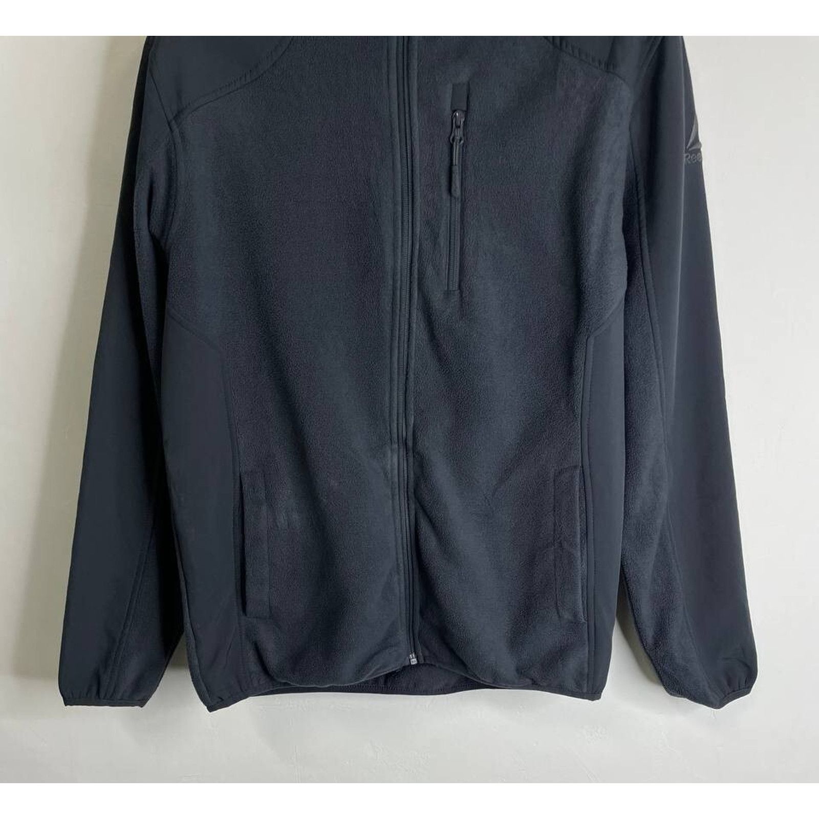 Reebok Vintage Reebok Black Full Zip Fleece Hoodie Jacket Size M Size US M / EU 48-50 / 2 - 5 Thumbnail