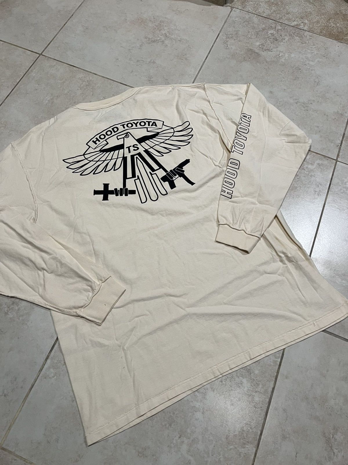 Travis Scott Travis Scott Hood Toyota Long Sleeve Size US XL / EU 56 / 4 - 2 Thumbnail