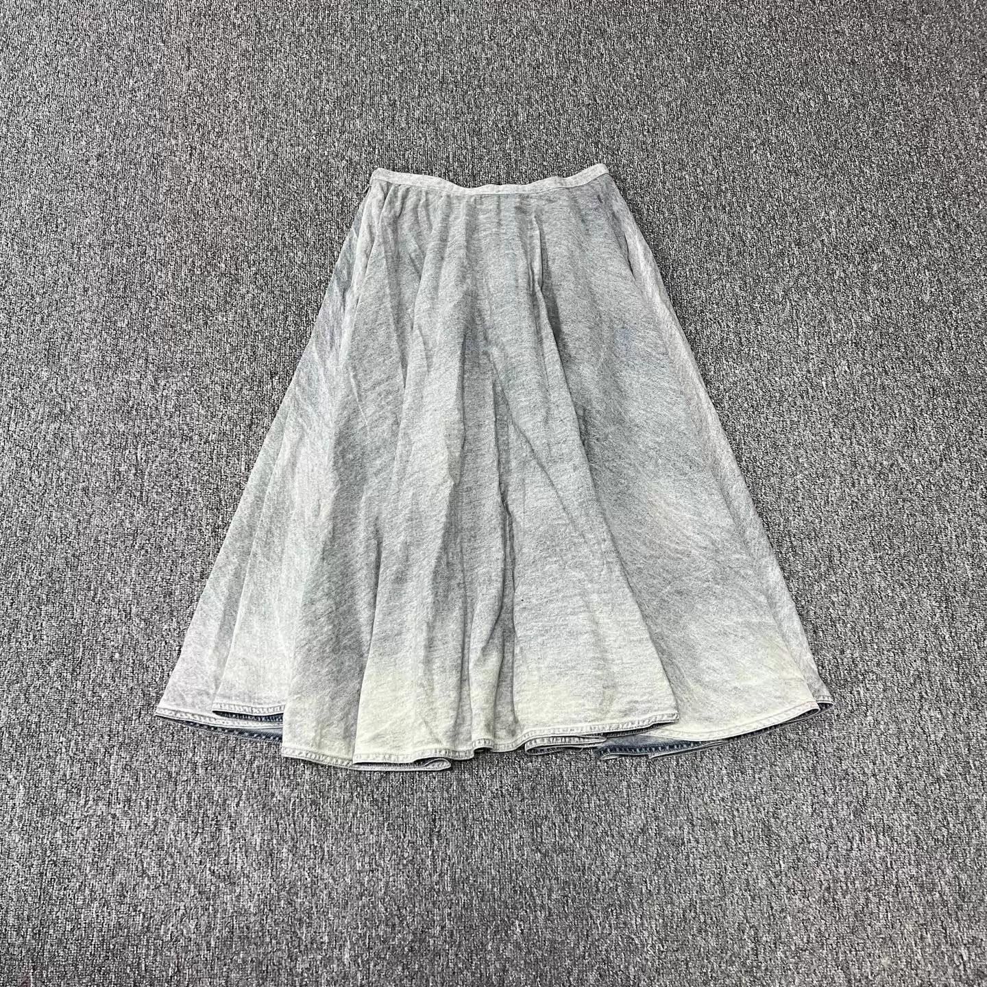 Dior Dior Ombre Denim Skirt 38 98 New Size 27" / US 4 / IT 40 - 2 Thumbnail