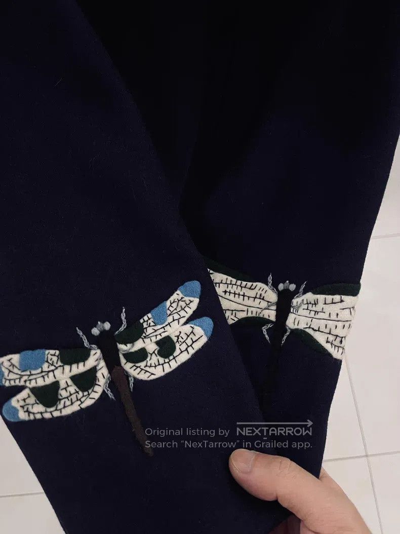 Valentino Valentino Dragonfly embroidered wool coat Size US M / EU 48-50 / 2 - 3 Thumbnail
