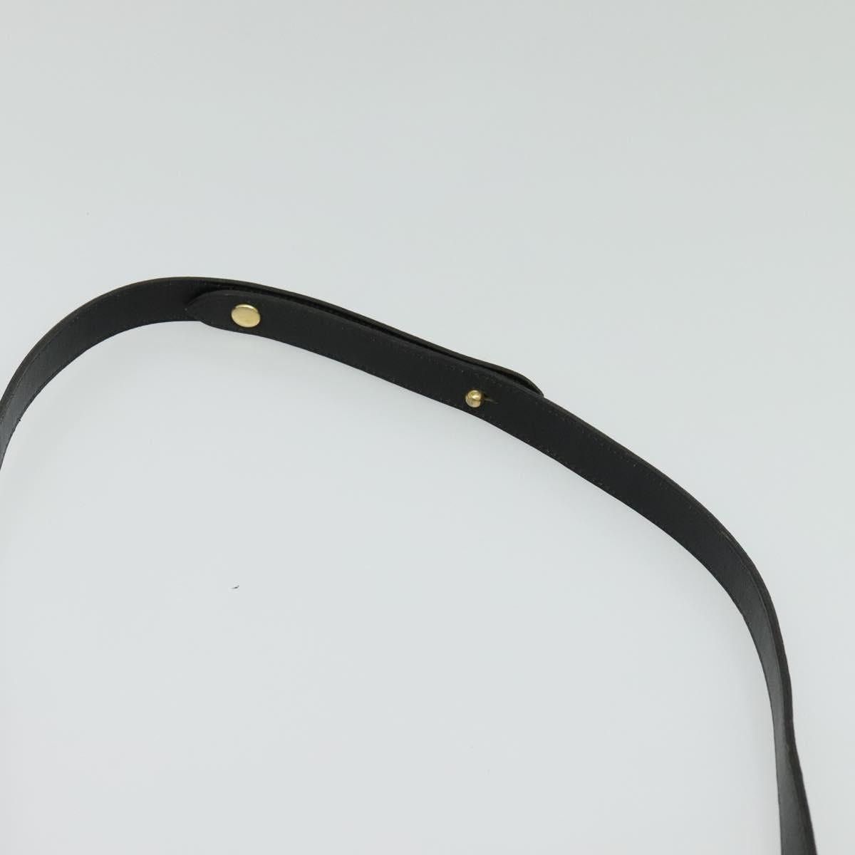 Dior DIOR Trotter Canvas Shoulder Bag Black Gold Size ONE SIZE - 8 Thumbnail