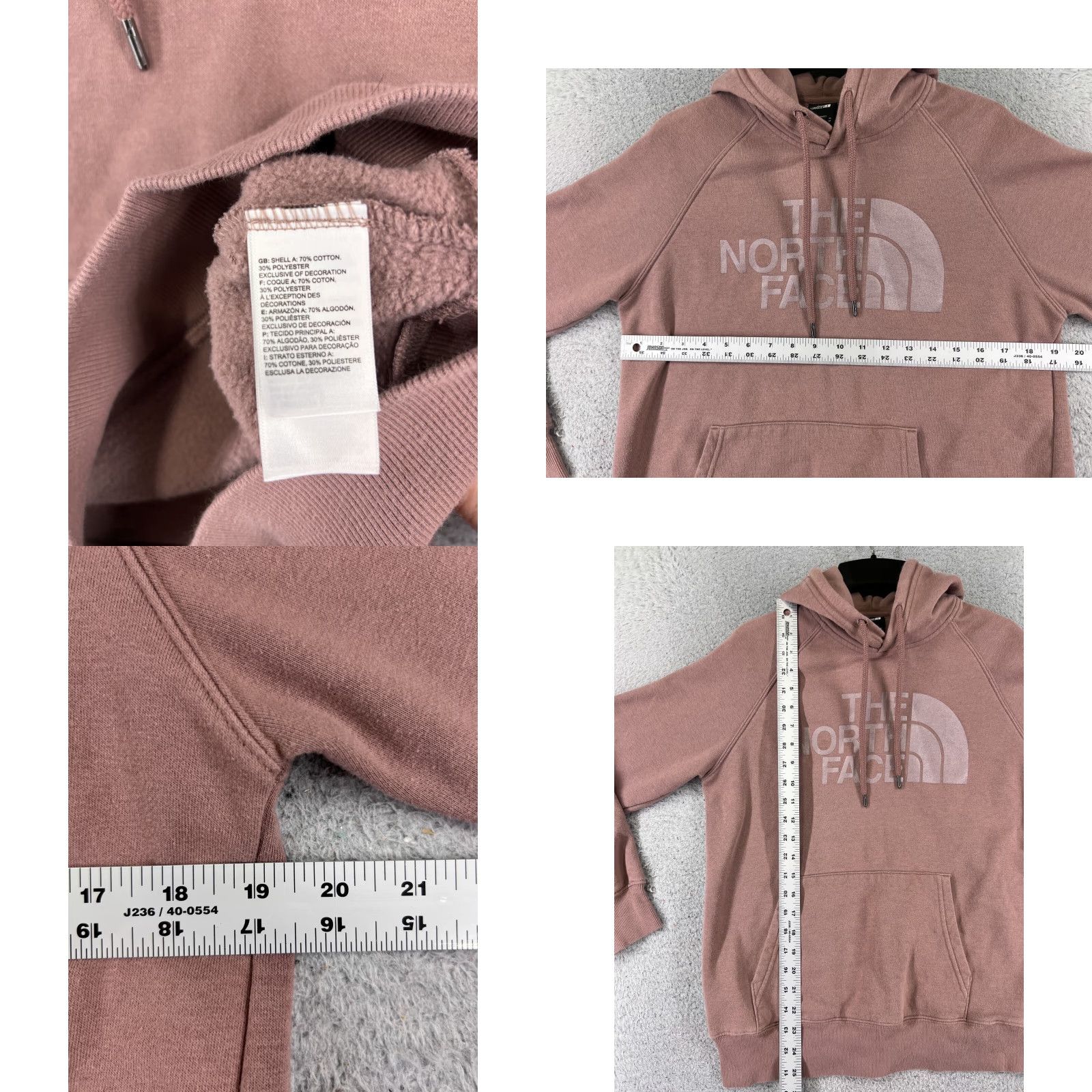 The North Face VINTAGE The North Face Shirt Women Adult Medium Pink Pullover Crew Neck Logo Lightweight Casual 90s Mens Women Girls Size M / US 6-8 / IT 42-44 - 8 Thumbnail