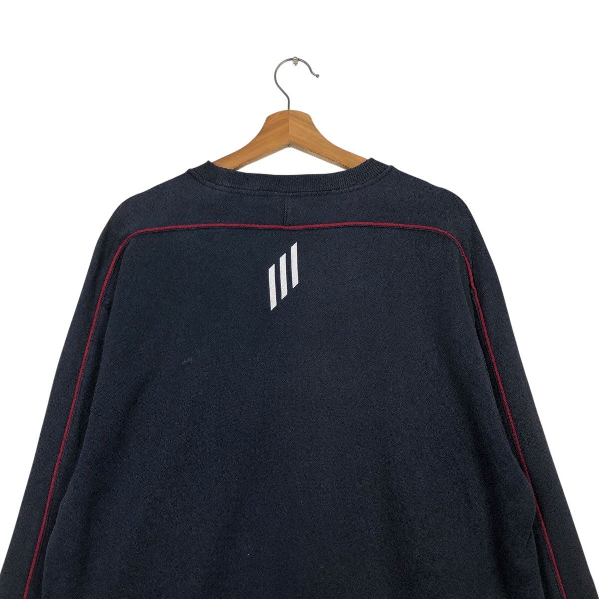 Adidas 📌Vintage Adidas Sweatshirt Big Logo Design Size US L / EU 52-54 / 3 - 10 Thumbnail