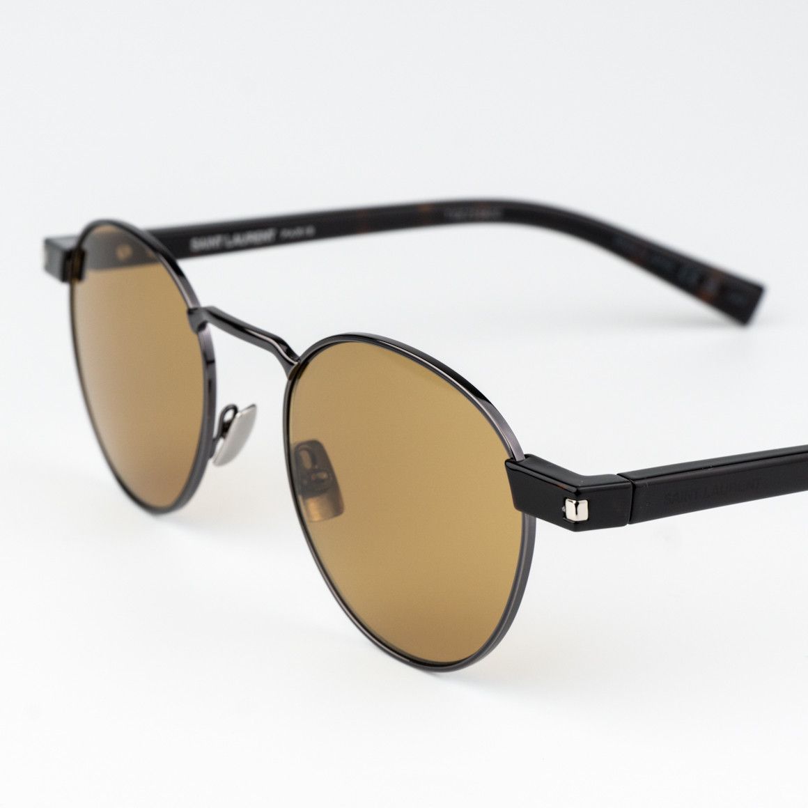 Yves Saint Laurent NEW Saint Laurent SL707 003 Oval Unisex Sunglasses Size ONE SIZE - 5 Thumbnail