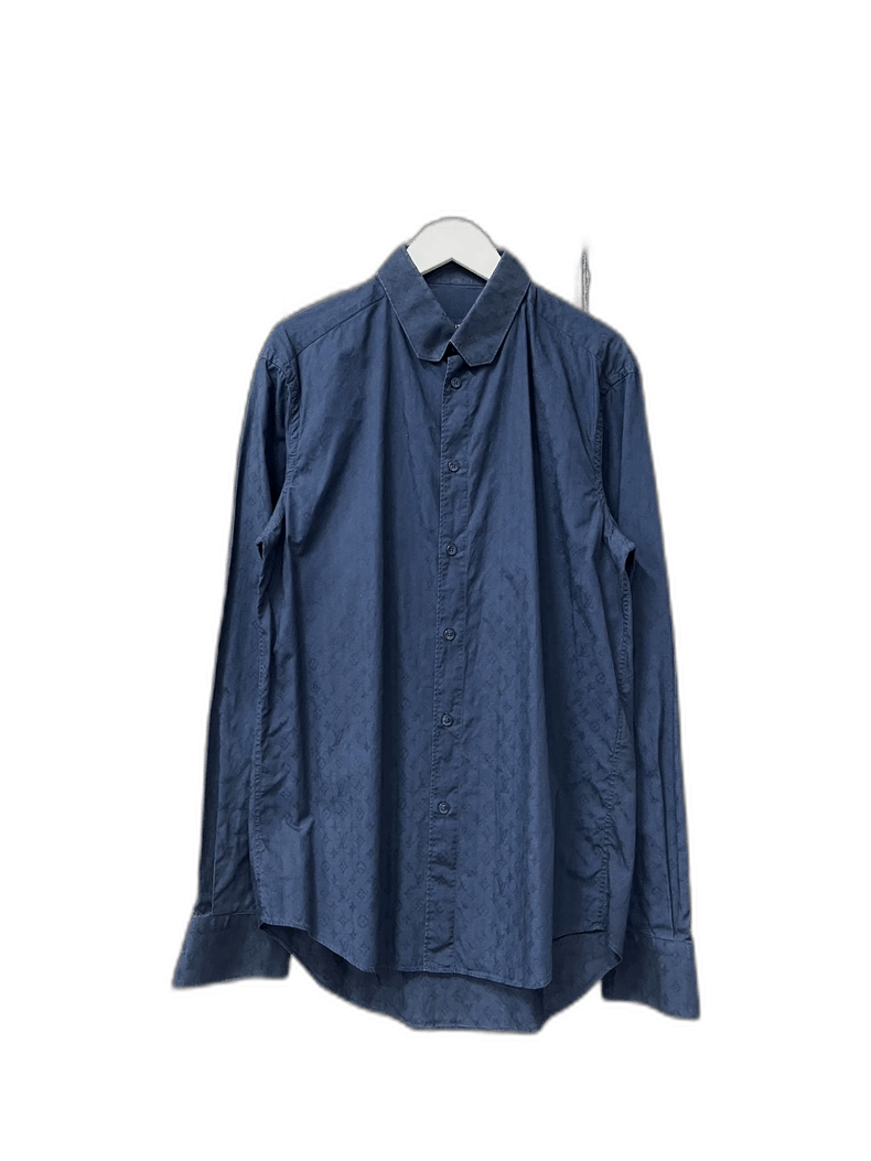 Louis Vuitton Louis Vuitton Full Logo Shirt Size S -2505 Size US S / EU 44-46 / 1 - 1 Thumbnail