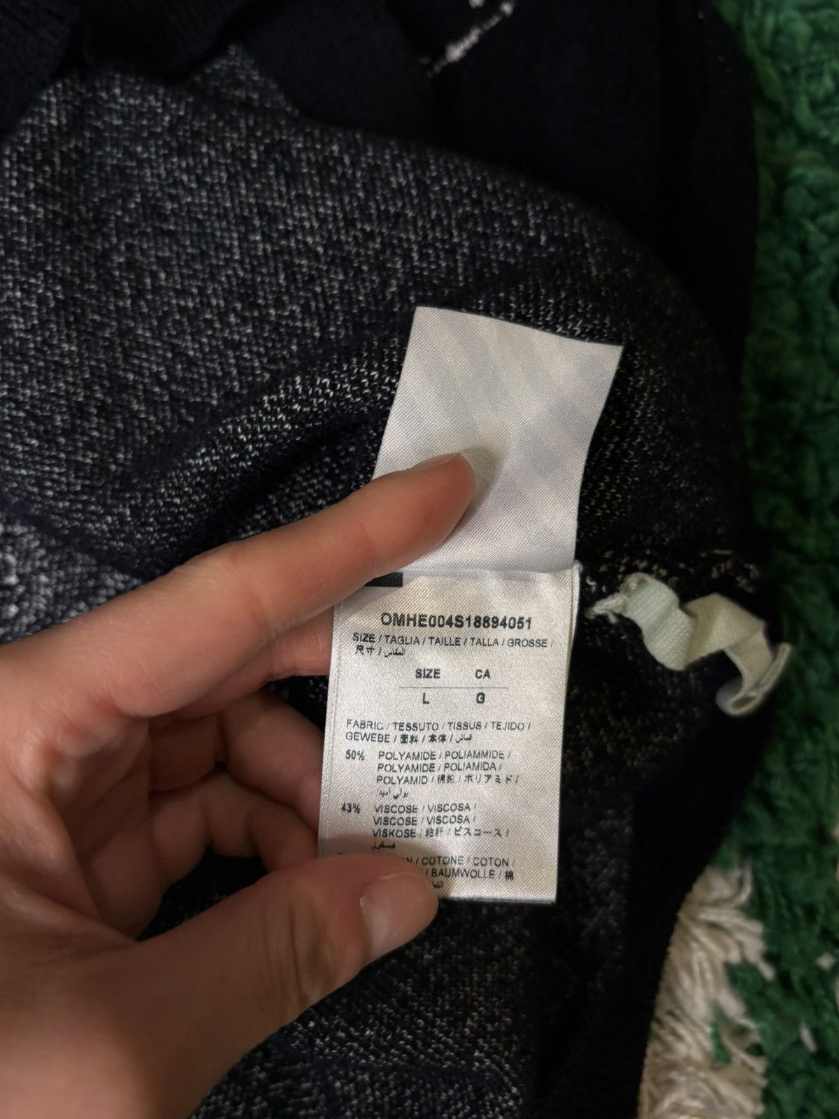 Off-White Off-White Temperature Hoodie Size Large Size US L / EU 52-54 / 3 - 4 Thumbnail