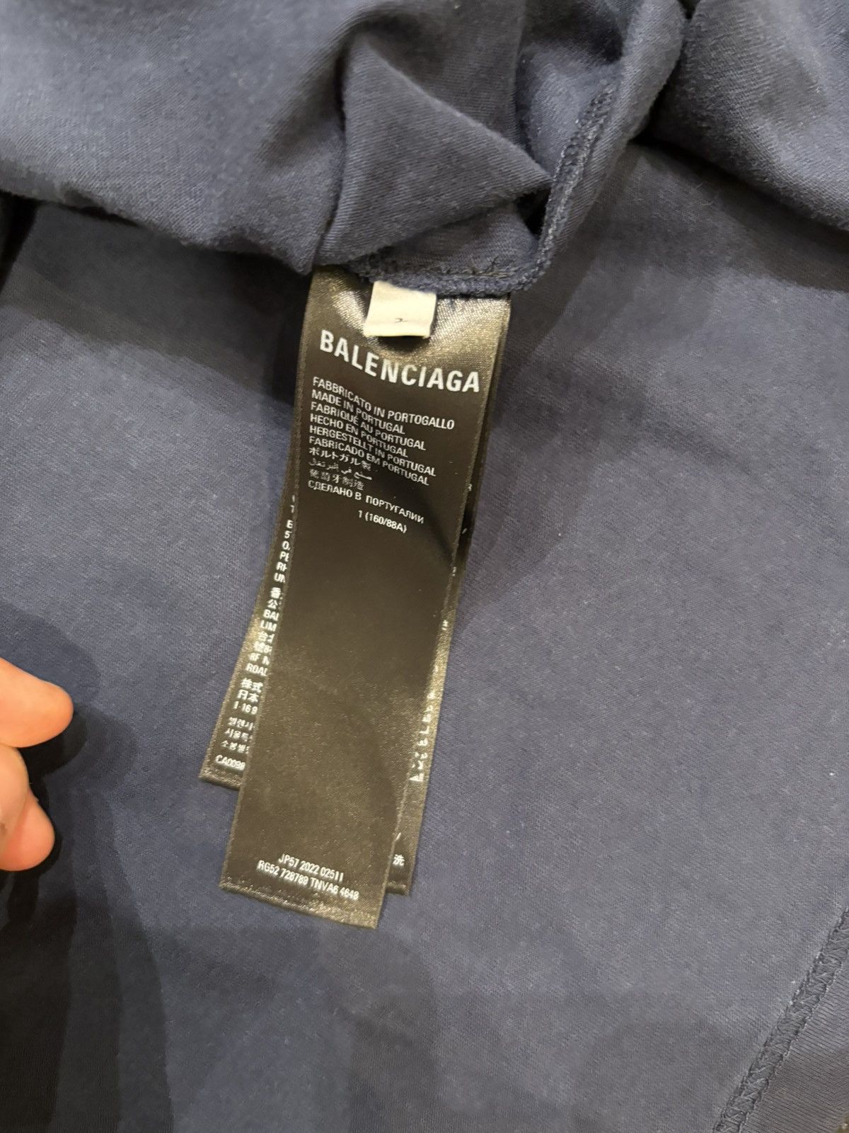 Adidas × Balenciaga Adidas X Balenciaga Three Stripe LS Shirt Size US S / EU 44-46 / 1 - 7 Thumbnail