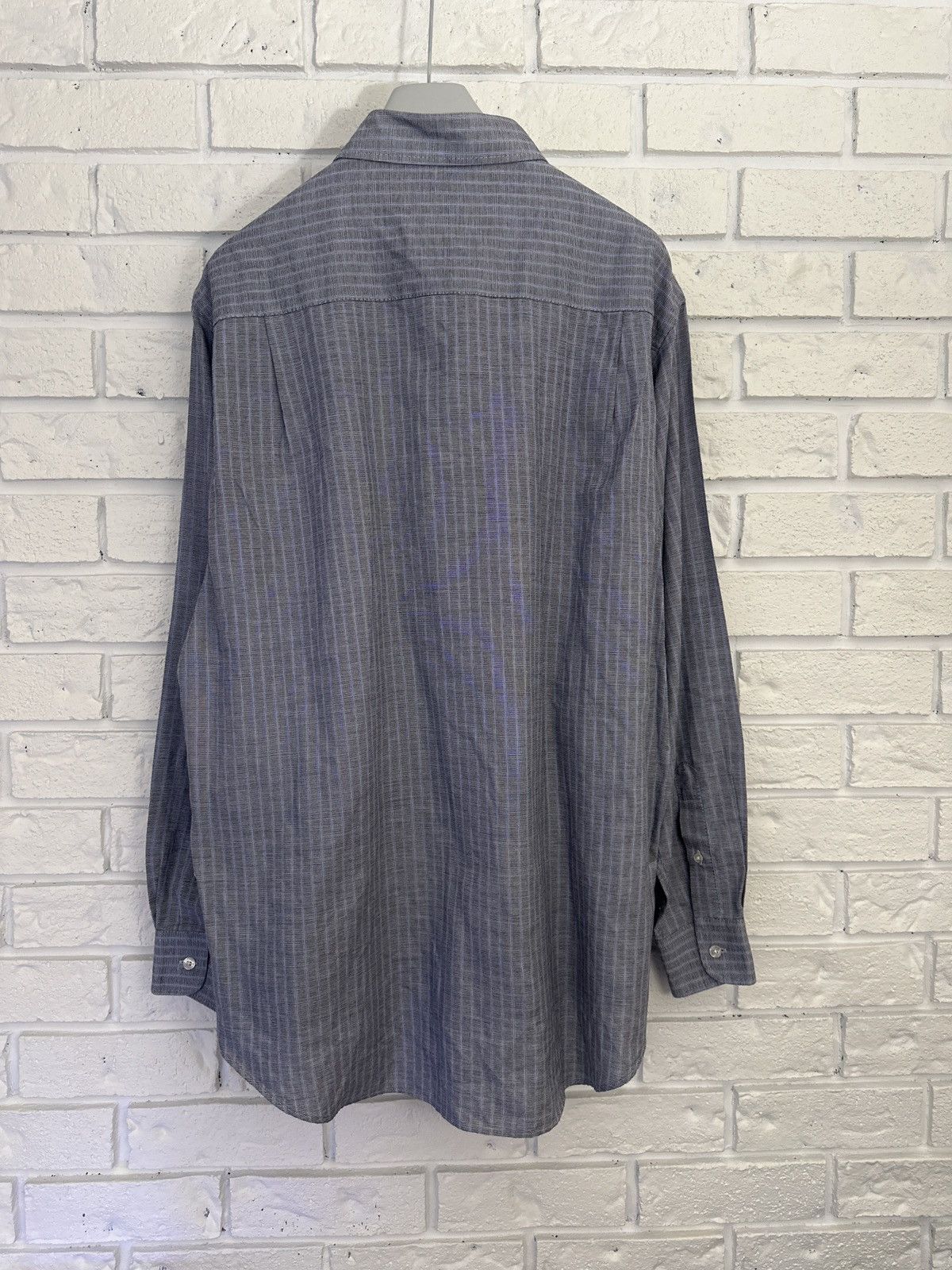 Balenciaga × Vintage Balenciaga Men’s Fluid Oversized shirt in Light Blue Size US L / EU 52-54 / 3 - 2 Thumbnail