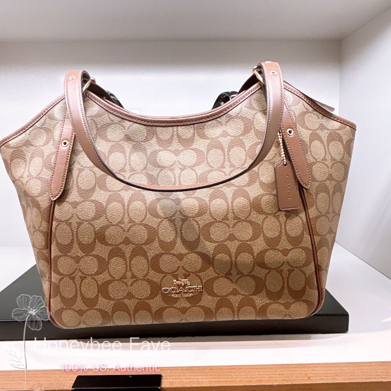 Coach Meadow Shoulder Bag In Signature Canvas Grailed