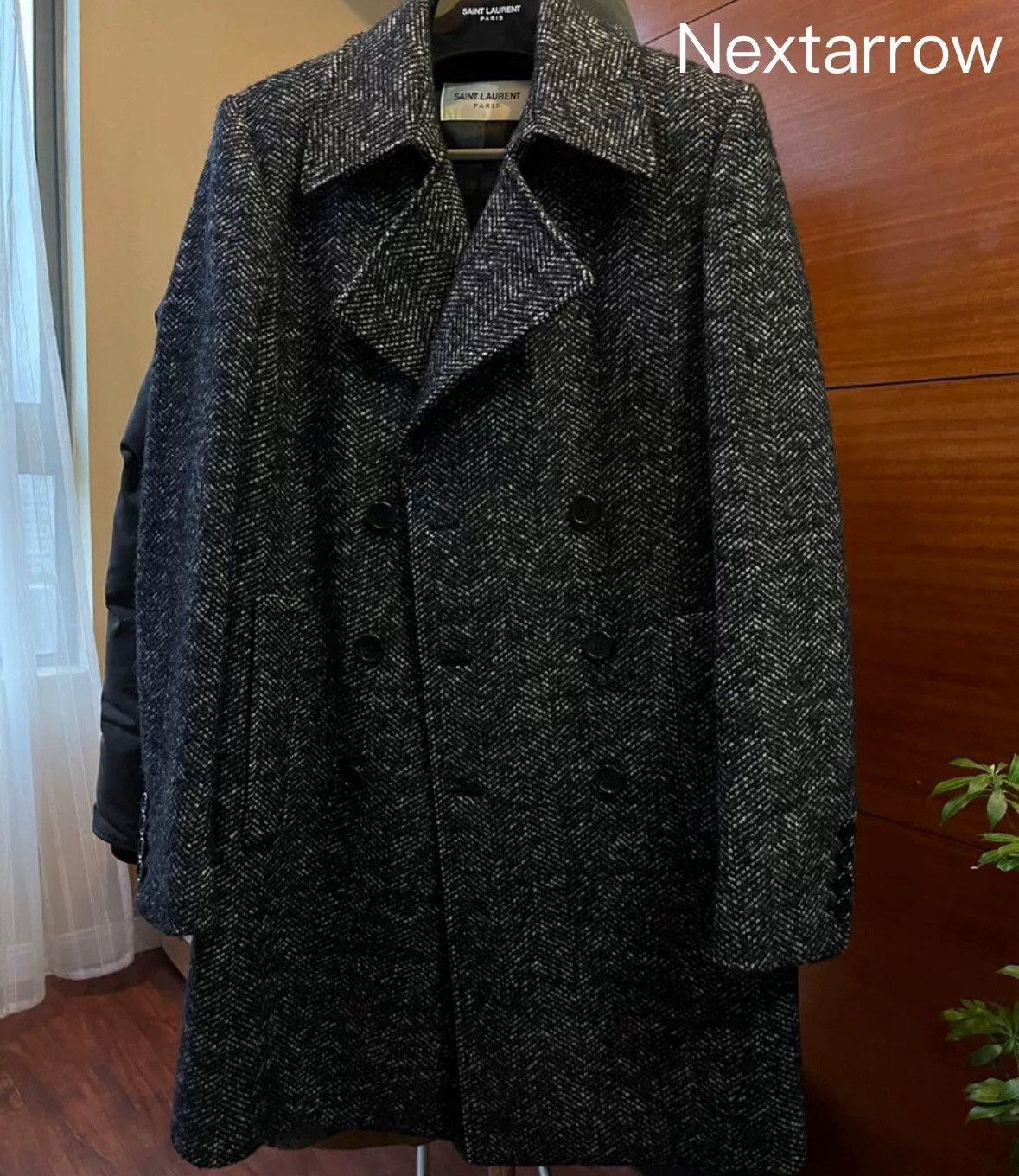 Saint Laurent Paris × Yves Saint Laurent SAINT LAURENT PARIS sweater coat 2412-Nextarrow Size US S / EU 44-46 / 1 - 1 Thumbnail