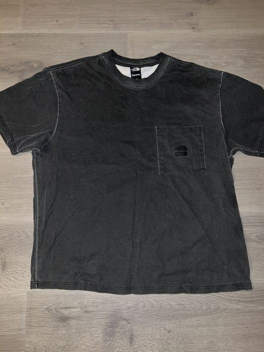 Supreme Supreme The North Face Pigment Printed Pocket Tee | Grailed