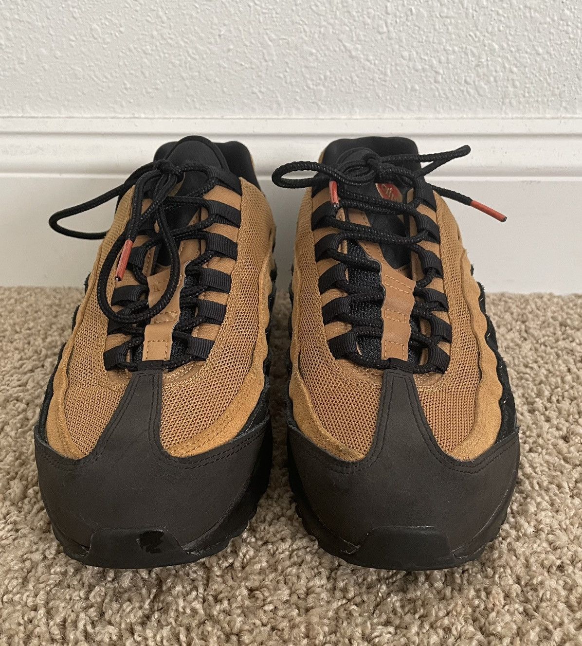 Nike Nike Air Max 95 “Black Wheat” Size US 9 / EU 42 - 3 Thumbnail