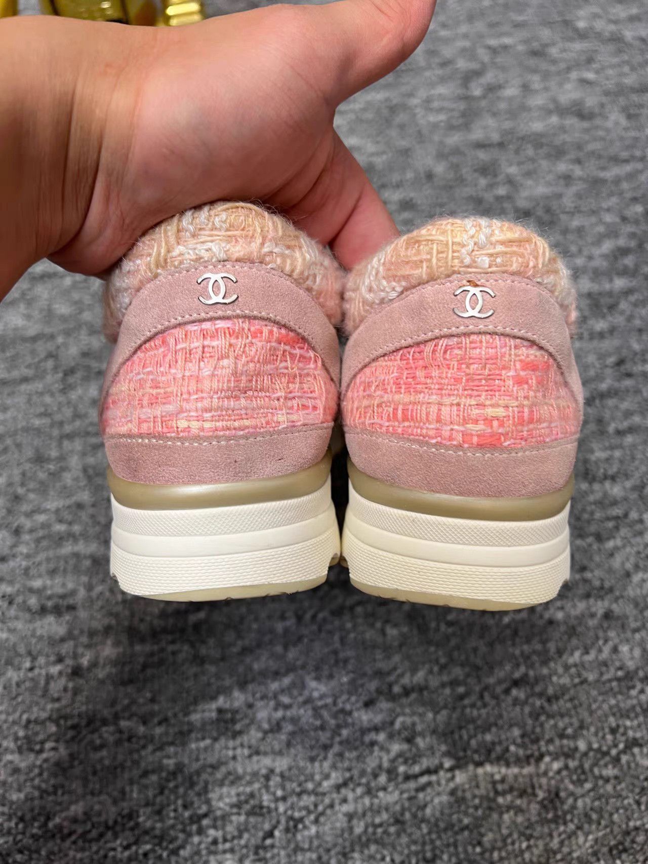 Chanel Chanel Woven Tweed Sneakers K12 Size US 6 / IT 36 - 5 Thumbnail