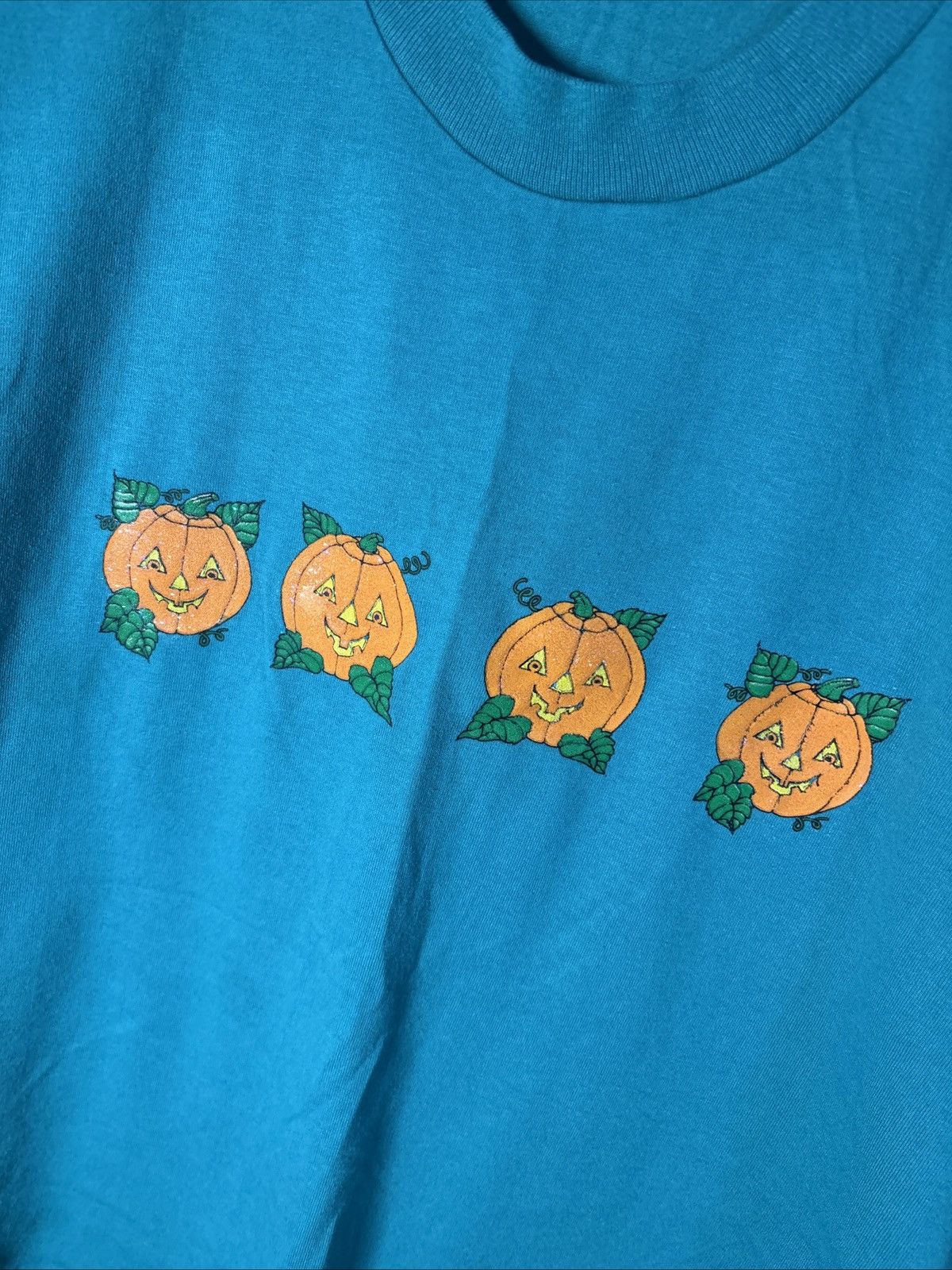 Other Vintage 80s Screen Stars Halloween Four Pumpkin USA Size L Size US L / EU 52-54 / 3 - 2 Thumbnail