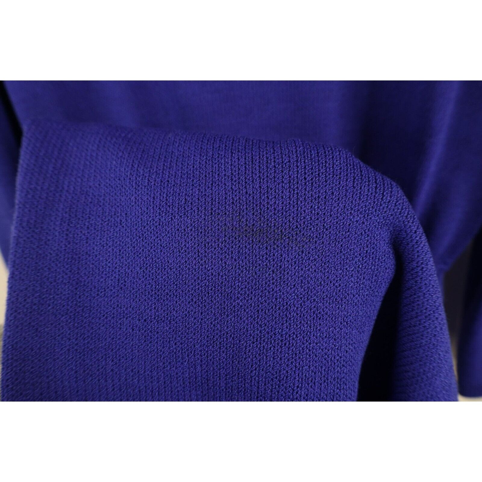 St. John × Vintage Vintage 70s 80s St John Marie Gray Wool Knit Sweater Dress Size M / US 6-8 / IT 42-44 - 9 Thumbnail