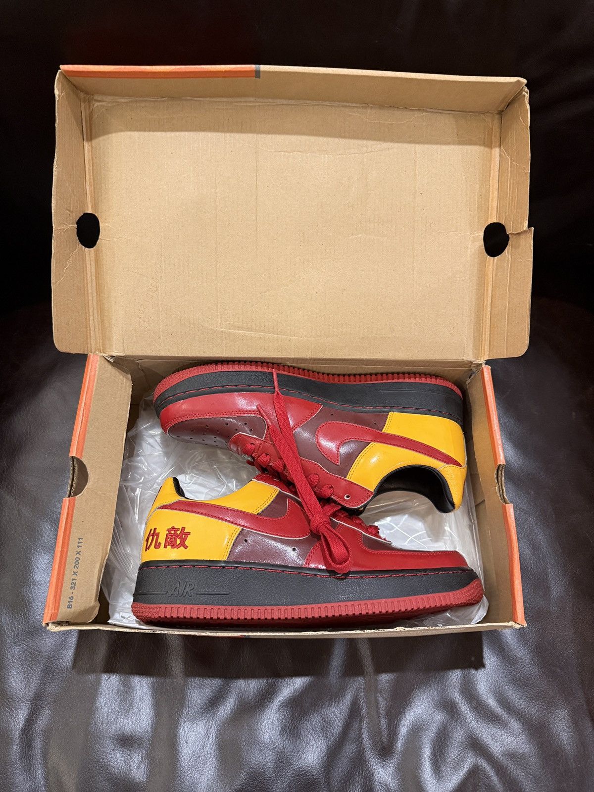 Nike Nike Air Force 1 Low “Chamber of Fear - Hater” 311729-661 DS Size US 7 / EU 40 - 5 Thumbnail