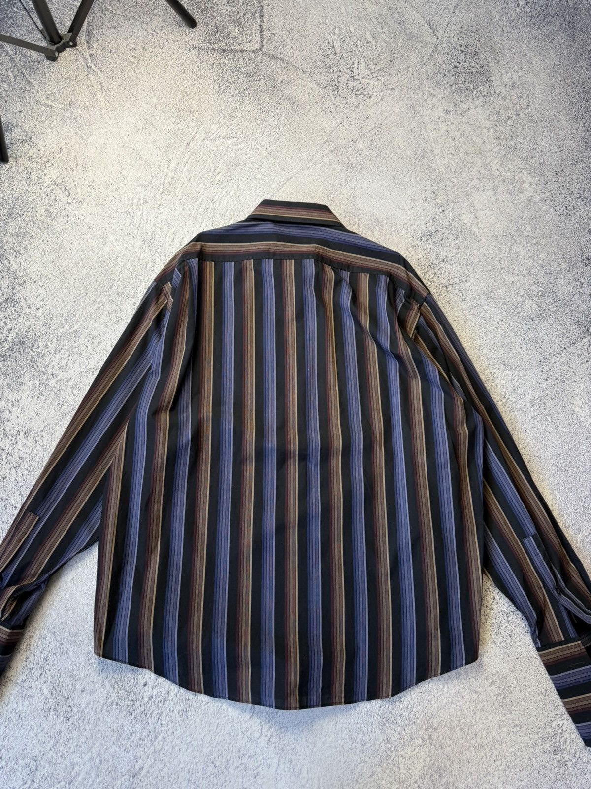 Vintage Yves Saint Laurent Classic Wedding Shirt with Cufflinks Size US XL / EU 56 / 4 - 24 Thumbnail
