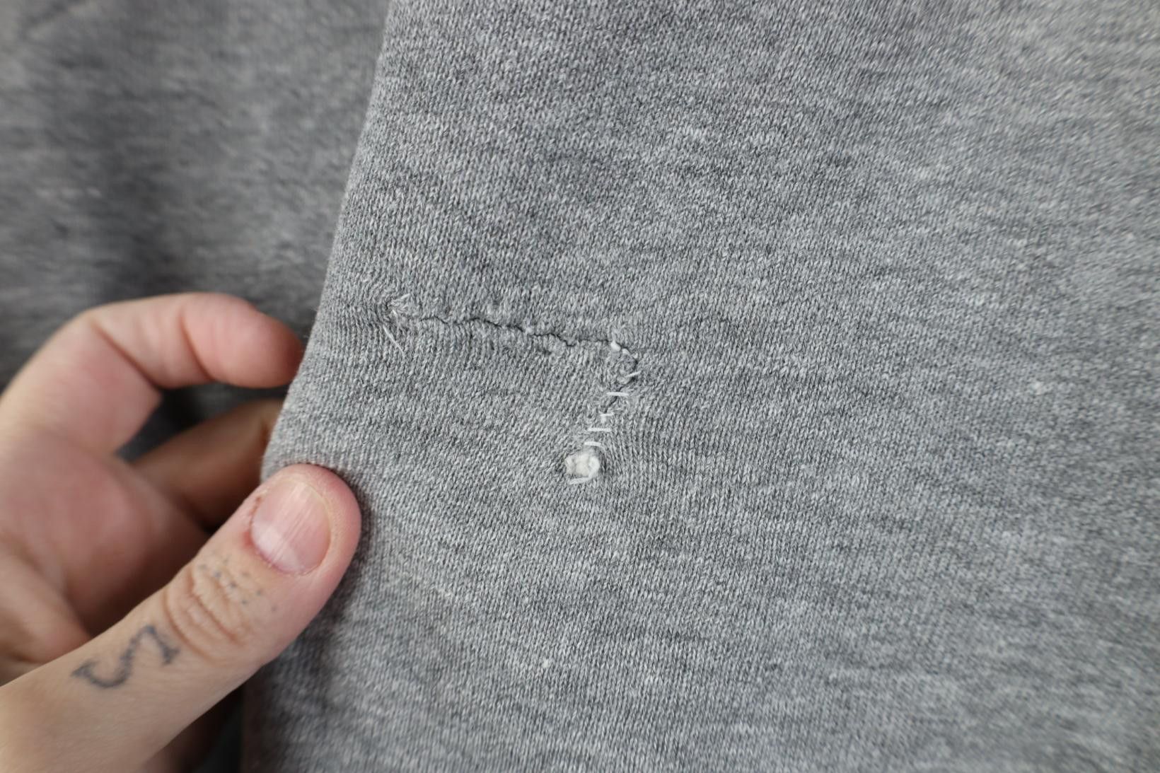 Vintage Vintage 60s 70s Blank Triblend Sweatshirt Heather Gray USA Size US S / EU 44-46 / 1 - 4 Thumbnail