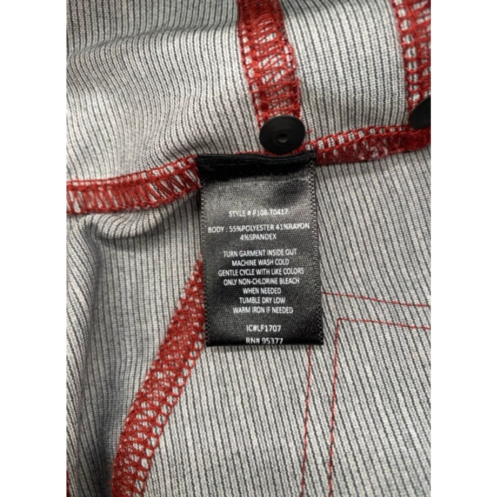 Sanctuary Sanctuary Sanctuary Red Plaid Womens 28 Legging Ankle Made in USA 3407 Size 28" / US 6 / IT 42 - 7 Thumbnail