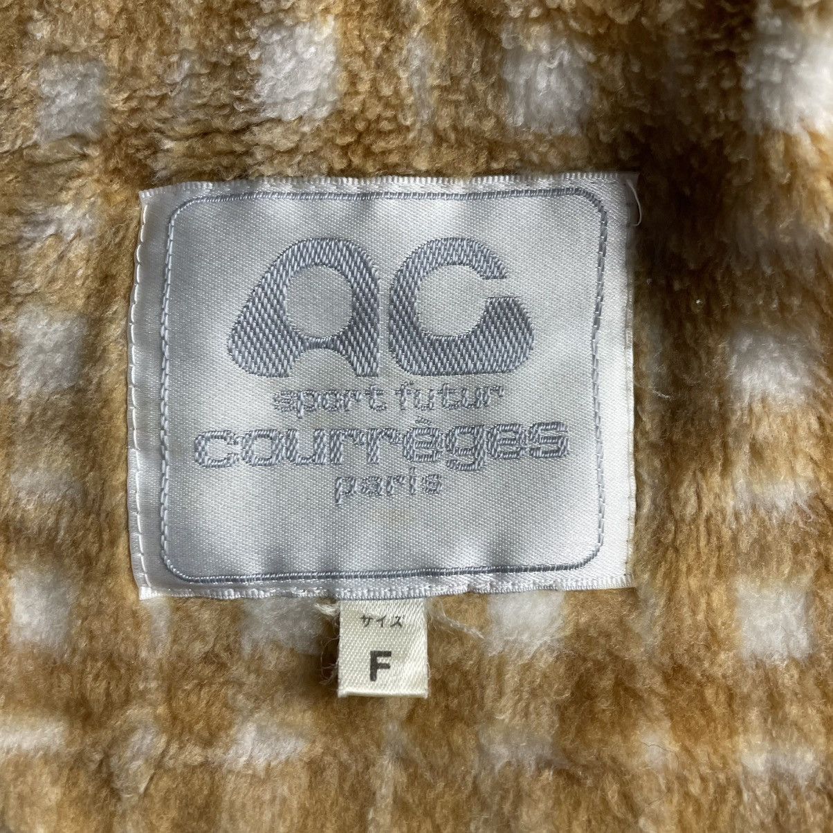 Courreges COURREGES SPORTS EMBROIDERED SPELL OUT DUFFLE JACKET Size L / US 10 / IT 46 - 18 Thumbnail