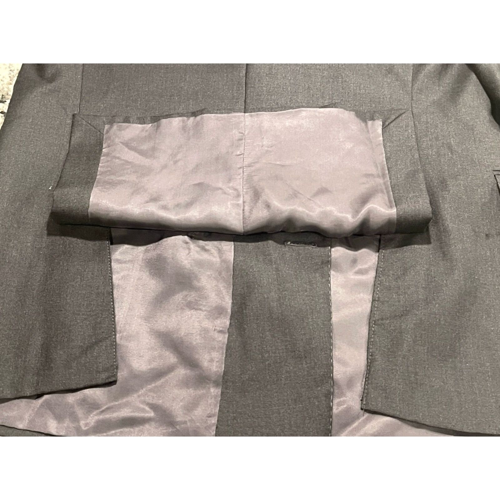 Ermenegildo Zegna VINTAGE Ermenegildo Zegna Wool Double-Breasted Blazer Men Adult 50 Gray Formal Size 42R - 6 Thumbnail