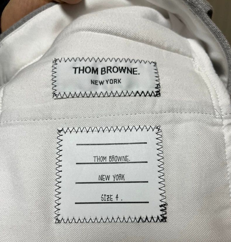 Thom Browne Thom Browne Leisure trousers Size US 42 / EU 58 - 4 Thumbnail