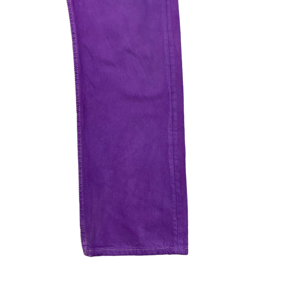 Levi's Vintage 90s Levis 501 Purple Denim Jeans Size US 29 - 8 Thumbnail