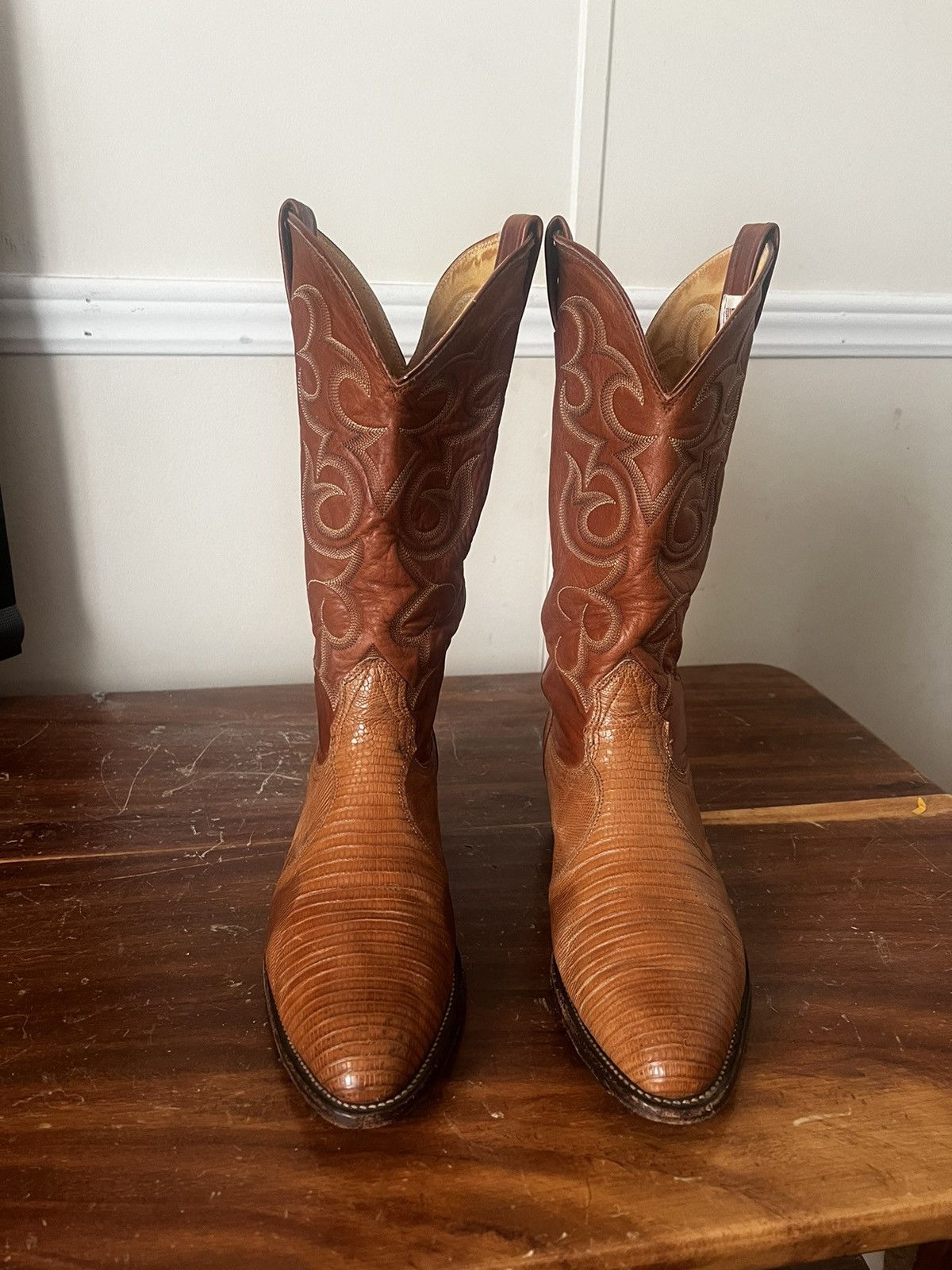 Nocona × Nocona Boots Teju lizard nocona boots Size US 9 / EU 42 - 2 Thumbnail