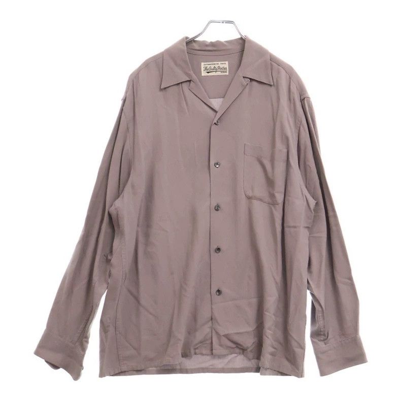 Wacko Maria Wacko Maria Hawaiian Shirt, Purplish Grey Tone, Innerwear Size US M / EU 48-50 / 2 - 1 Thumbnail