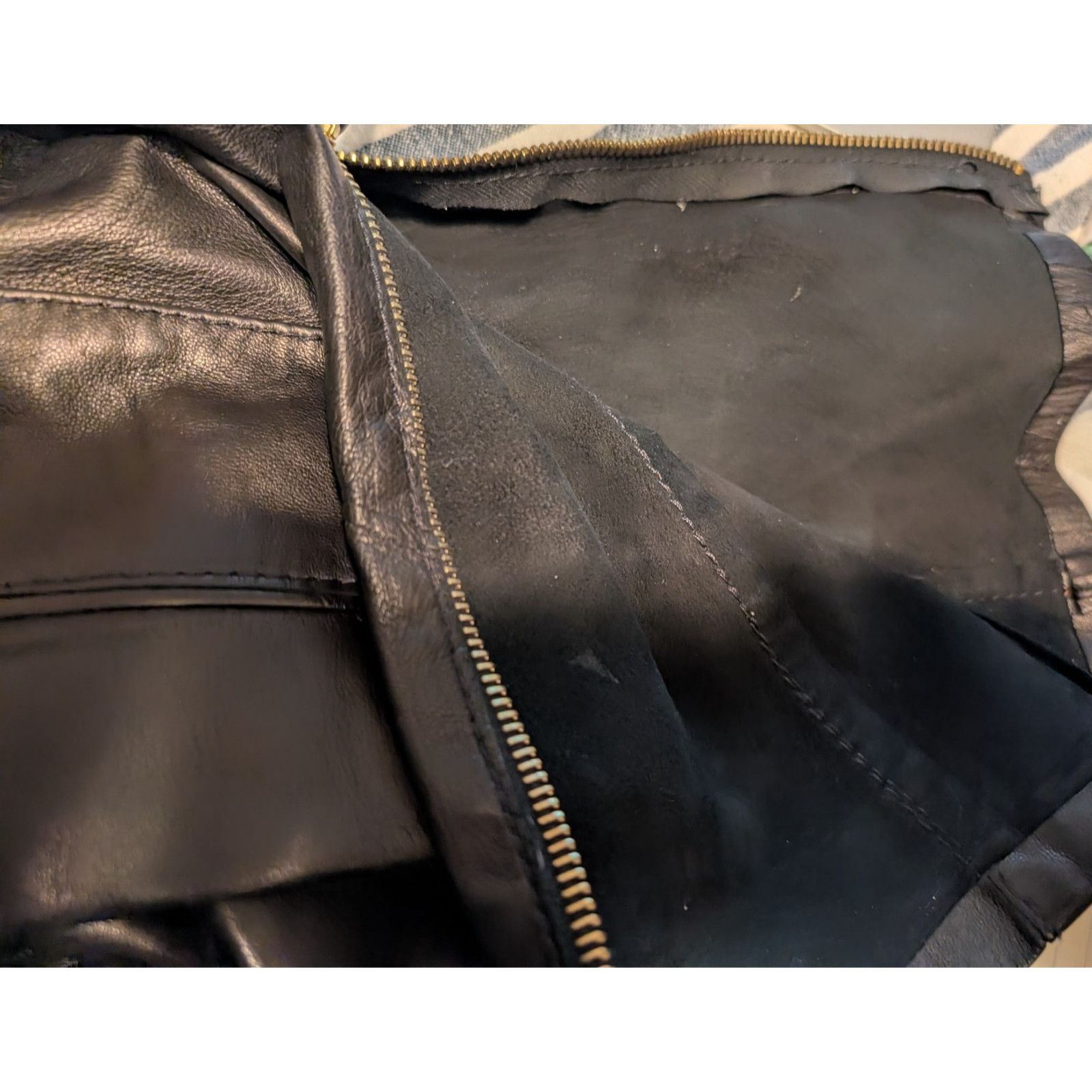 Roberto Cavalli Roberto Cavalli Black Leather Pants Italy Flare Zipper Small Size 28" / US 6 / IT 42 - 12 Thumbnail