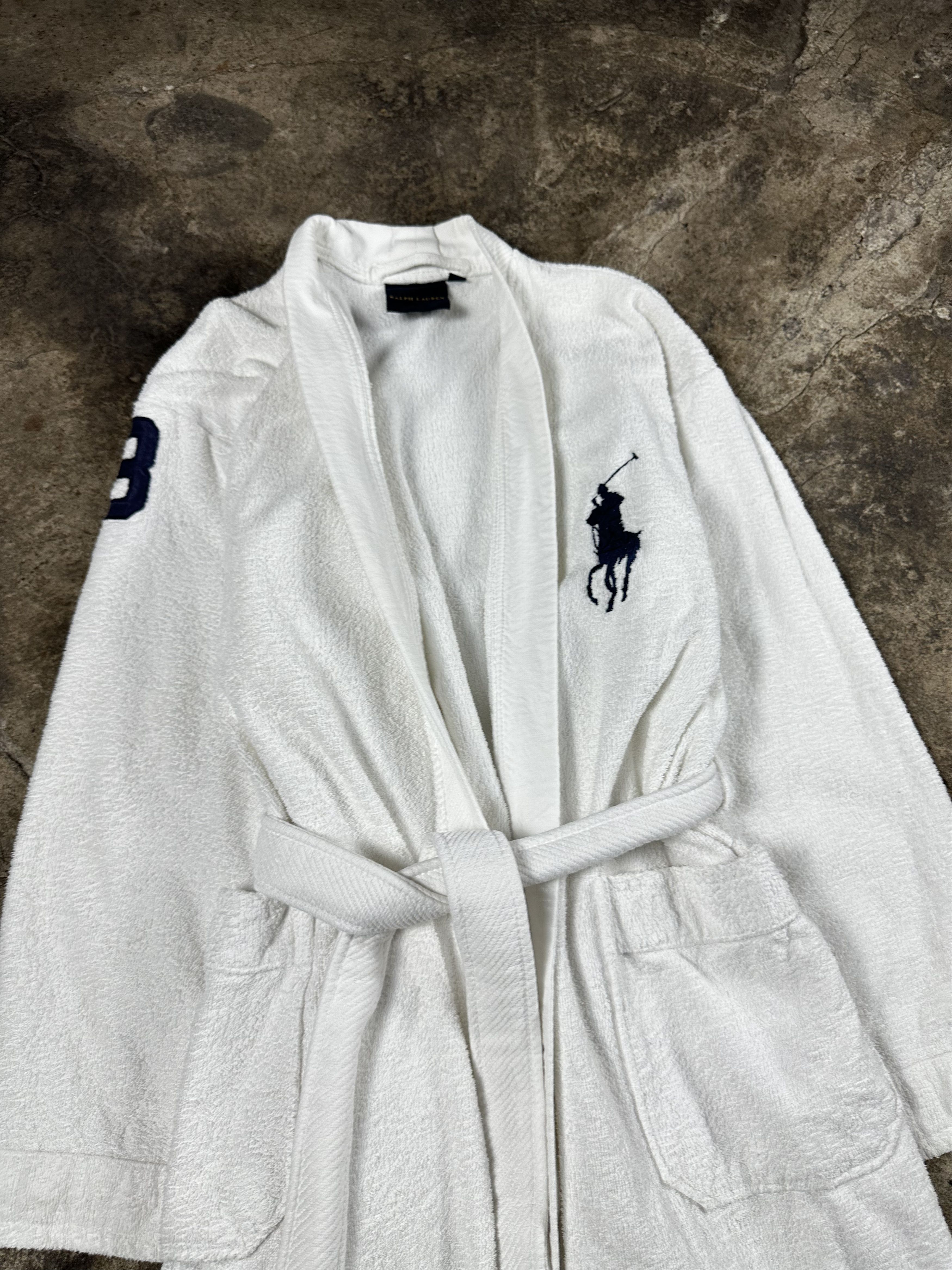 Ralph Lauren Vintage Ralph Lauren Chief Keef Style Patch Bathrobe Size US M / EU 48-50 / 2 - 2 Thumbnail