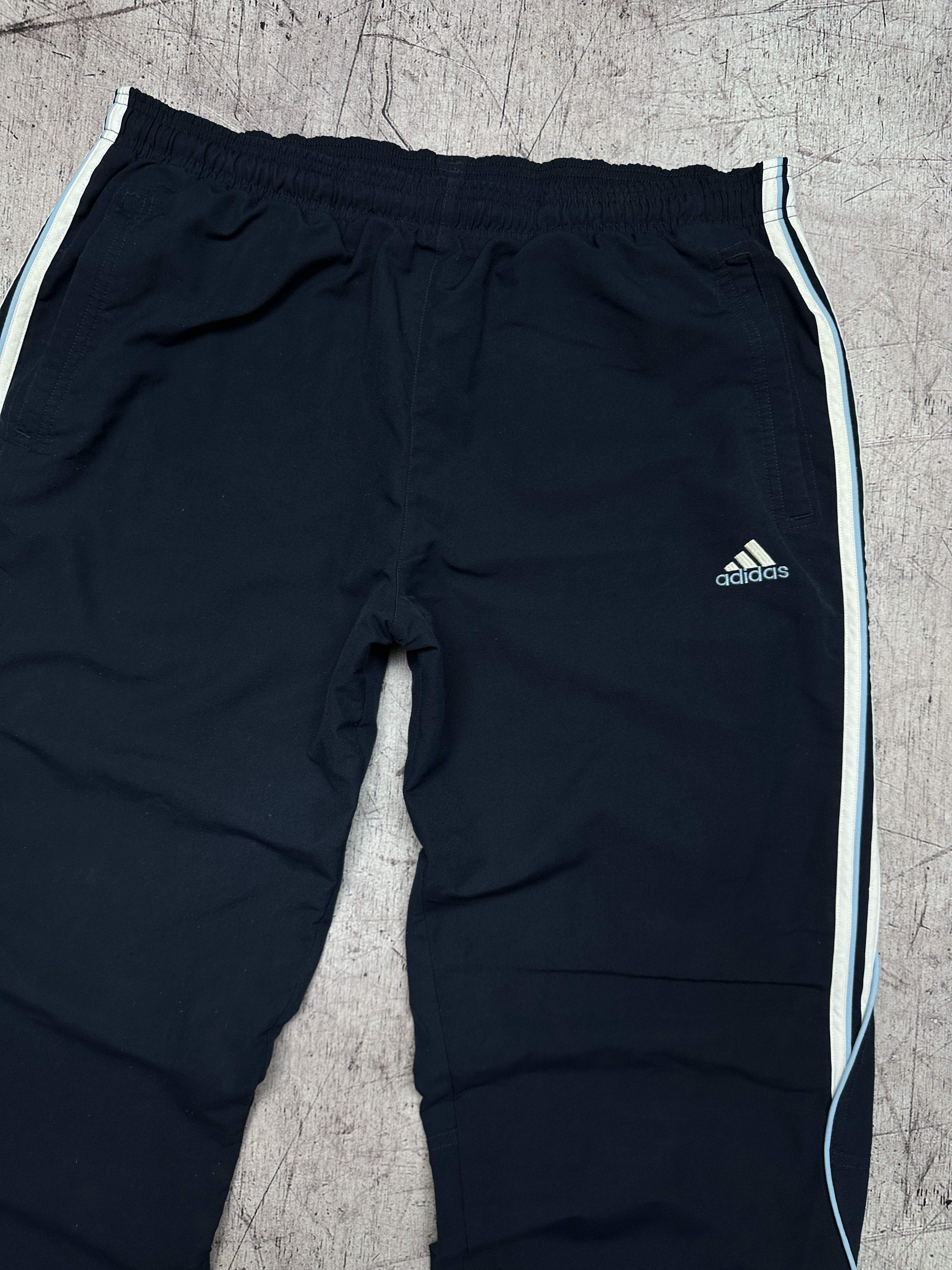 Adidas Adidas Vintage Mens Nylon Track Pants Size US 36 / EU 52 - 2 Thumbnail