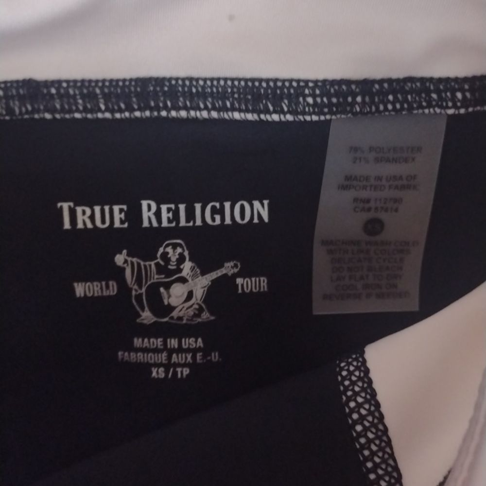 True Religion TRUE religion world tour leggings size XS Size 23" - 2 Thumbnail