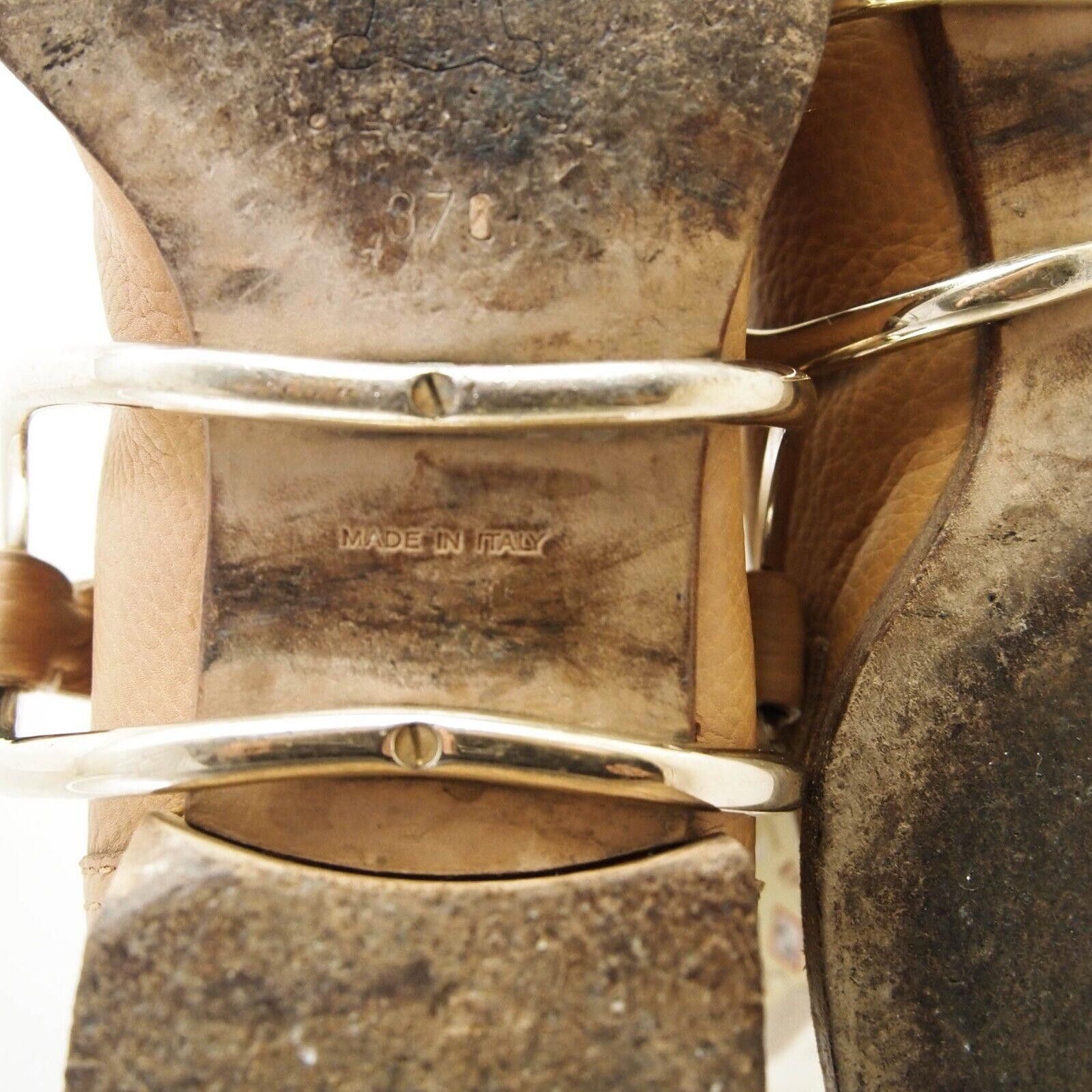 Celine Celine Slouch Equestrian Boots Leather Canvas US 7 EU 37 C Size US 7 / IT 37 - 11 Thumbnail