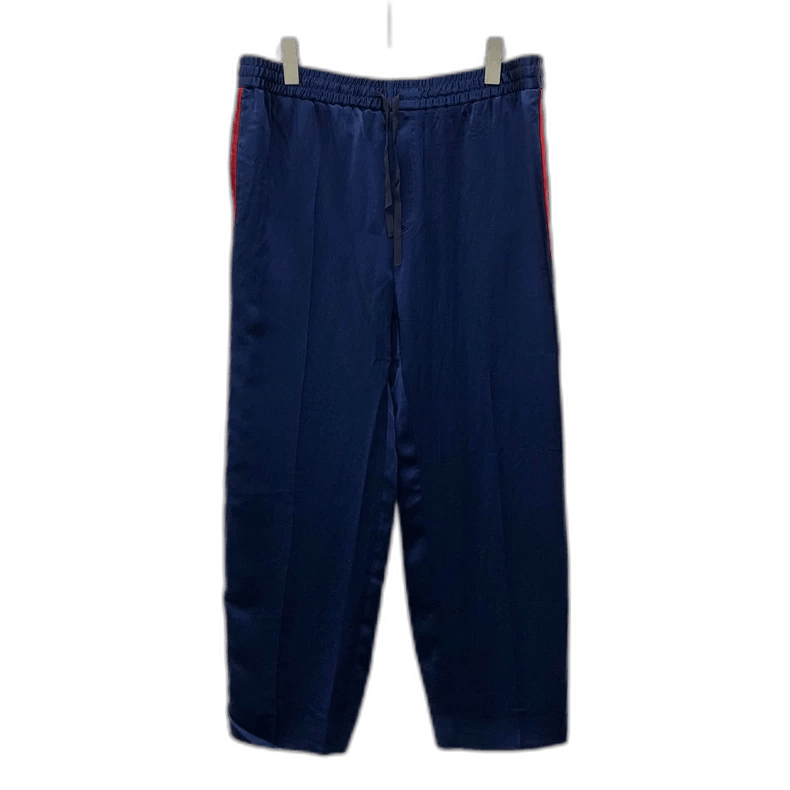 Gucci Gucci Deep Blue Drawstring Wide Leg Pants Size US 44 / EU 60 - 1 Thumbnail
