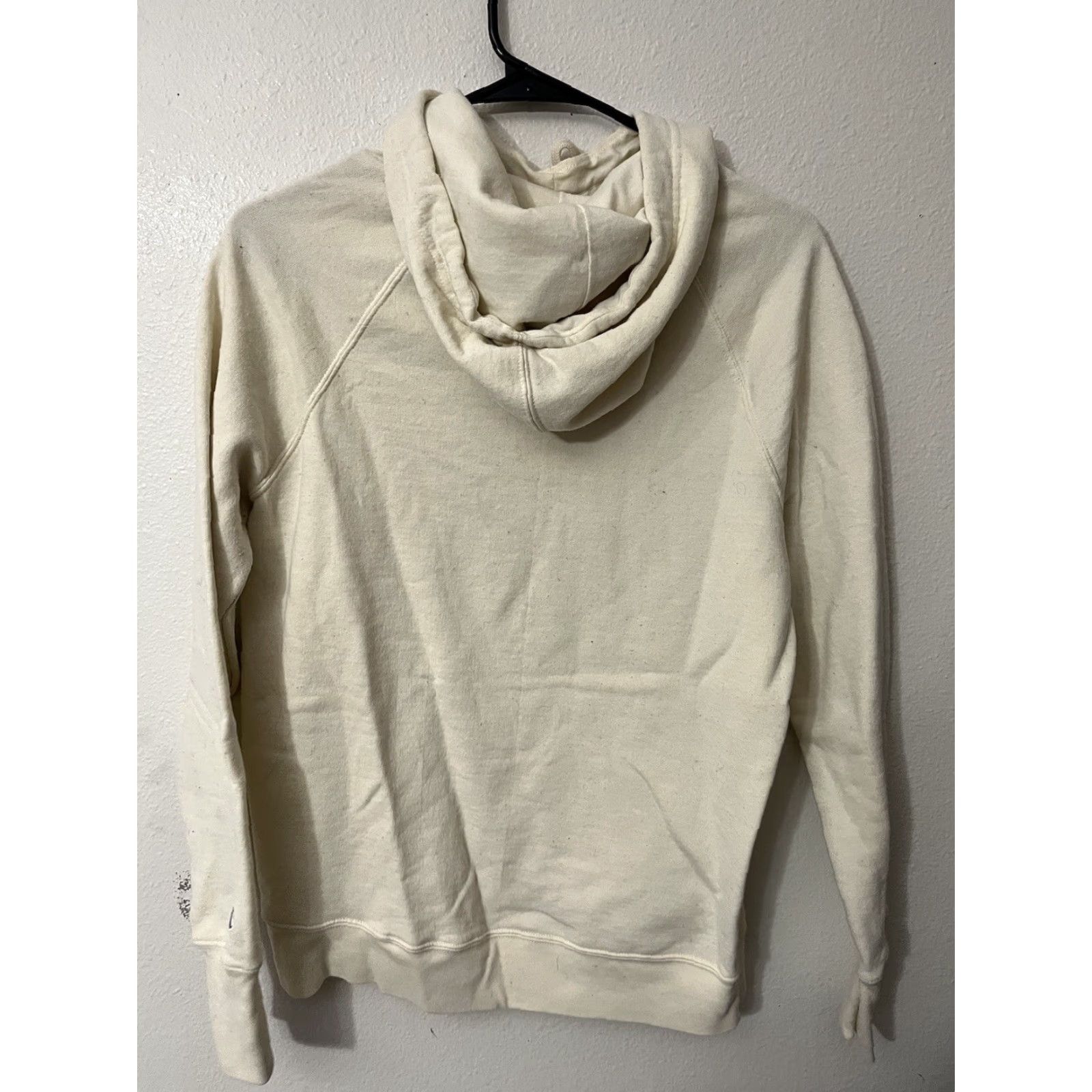 Champion Champion Women's Hoodie Sweatshirt Pullover Long Sleeve Ivory Logo Pocket Size S Size S / US 4 / IT 40 - 2 Thumbnail