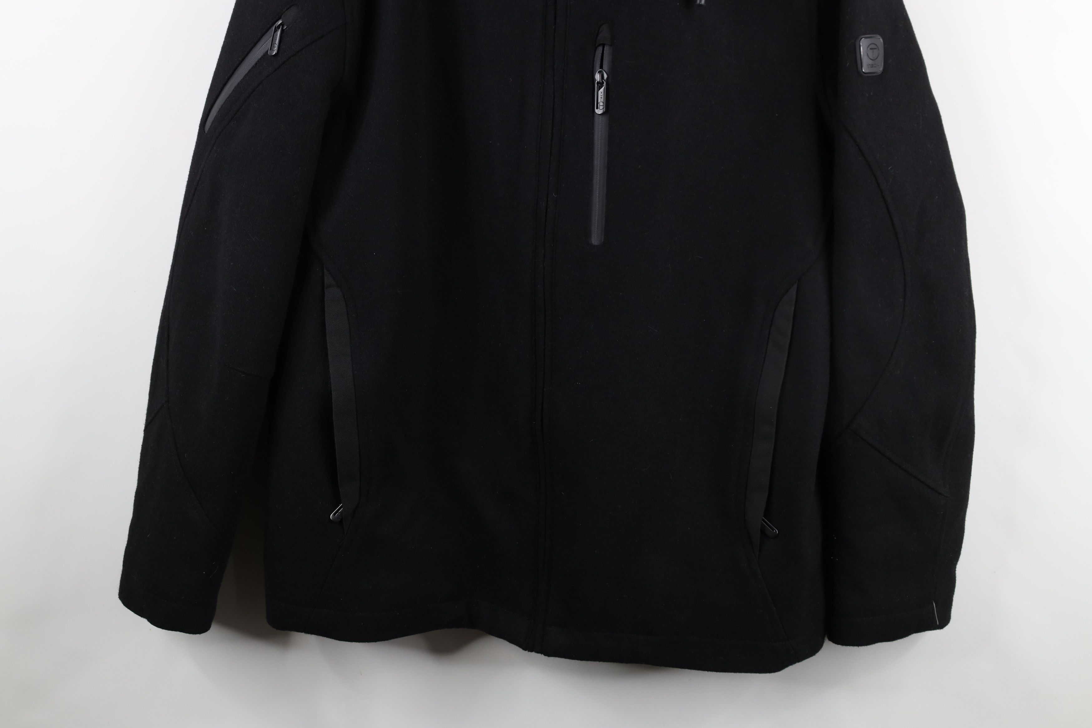 Tumi × Vintage Tumi T Tech Blend Hooded Quilt Lined Full Zip Jacket Black Size US M / EU 48-50 / 2 - 3 Thumbnail