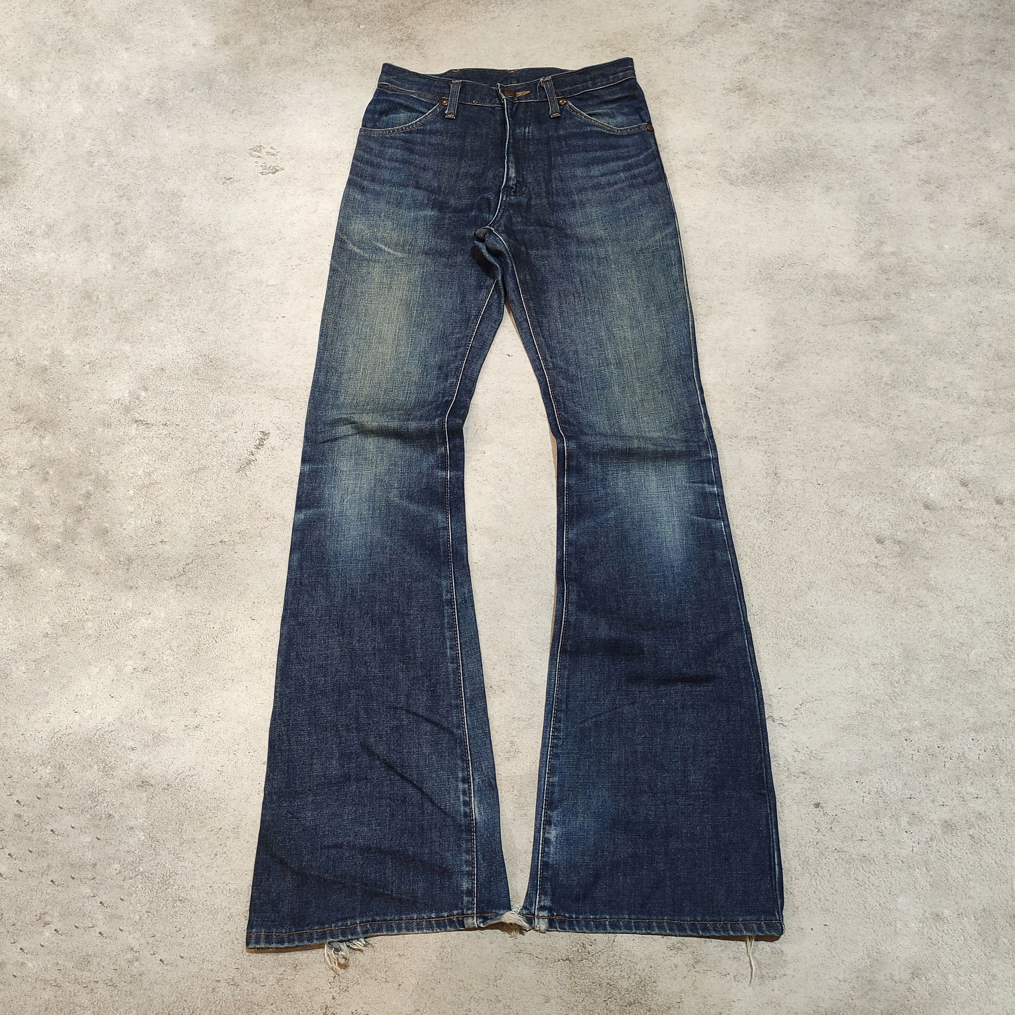 If Six Was Nine Wrangler Western Wear Flare Jeans 2000s If6w9 Size US 28 / EU 44 - 1 Thumbnail