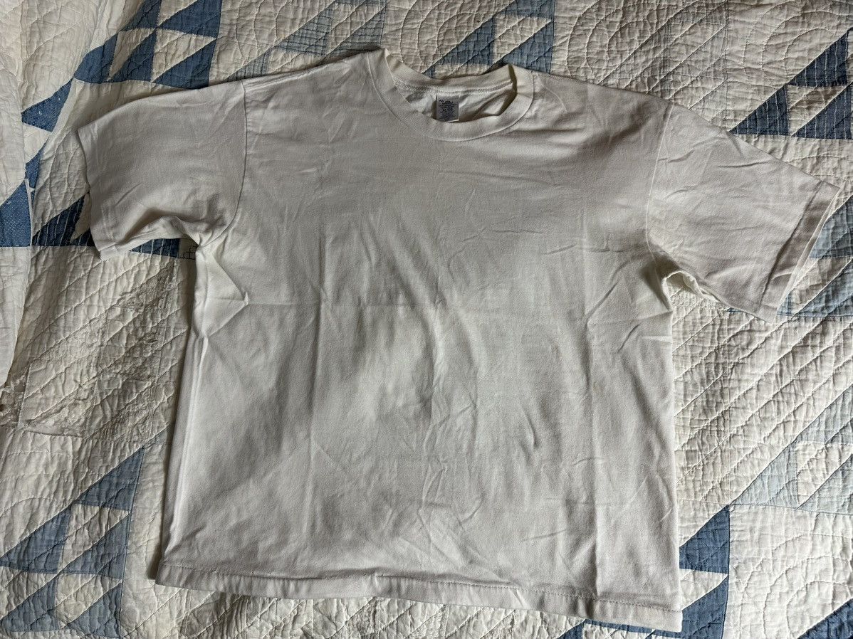 JCPenney × Vintage 90s combed cotton heavyweight blank tee Size US XL / EU 56 / 4 - 1 Thumbnail