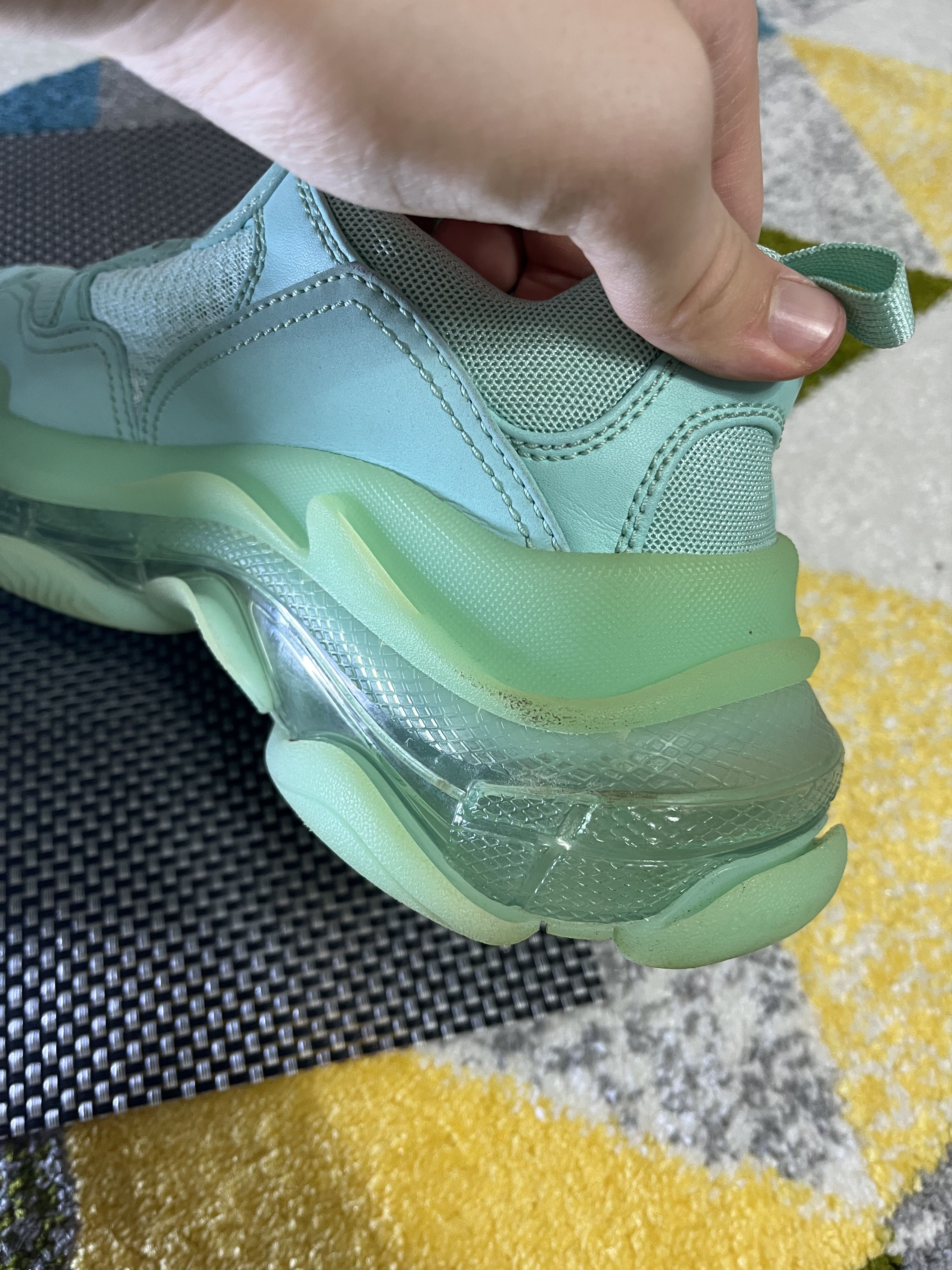 Balenciaga Balenciaga Triple S Clear Sole Size US 7 / IT 37 - 4 Thumbnail