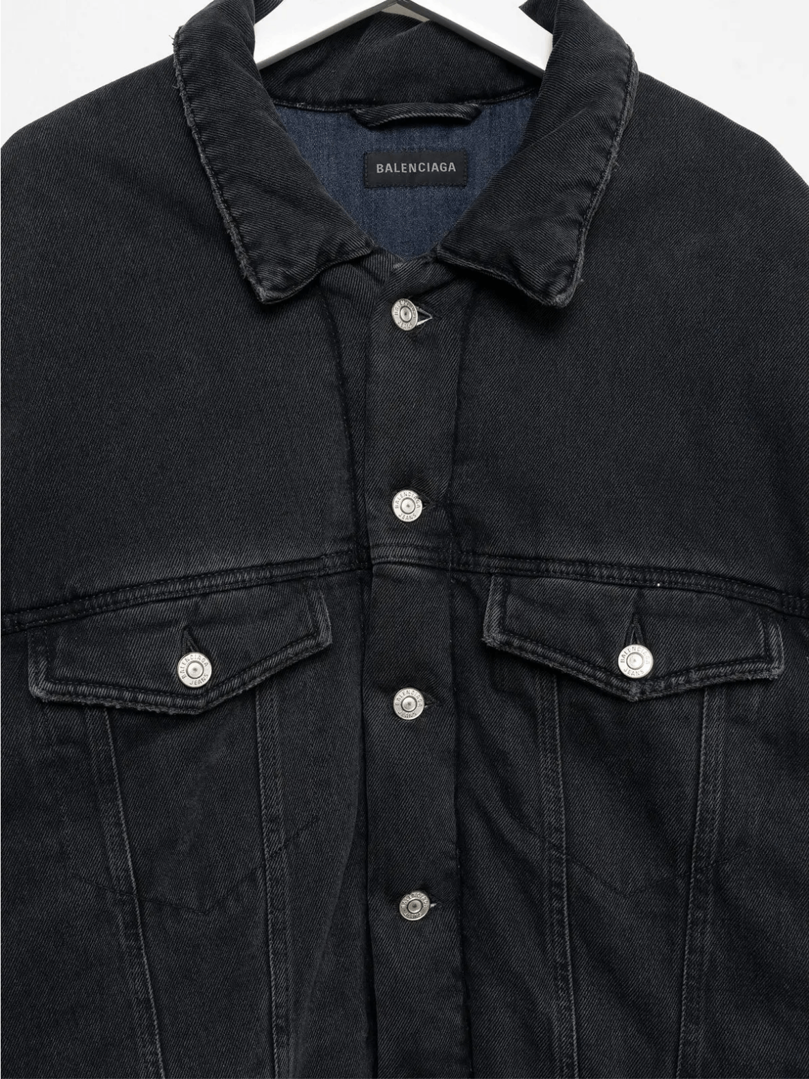 Balenciaga Balenciaga SS22 Padded Oversized Washed Denim Jacket Size US XL / EU 56 / 4 - 6 Thumbnail